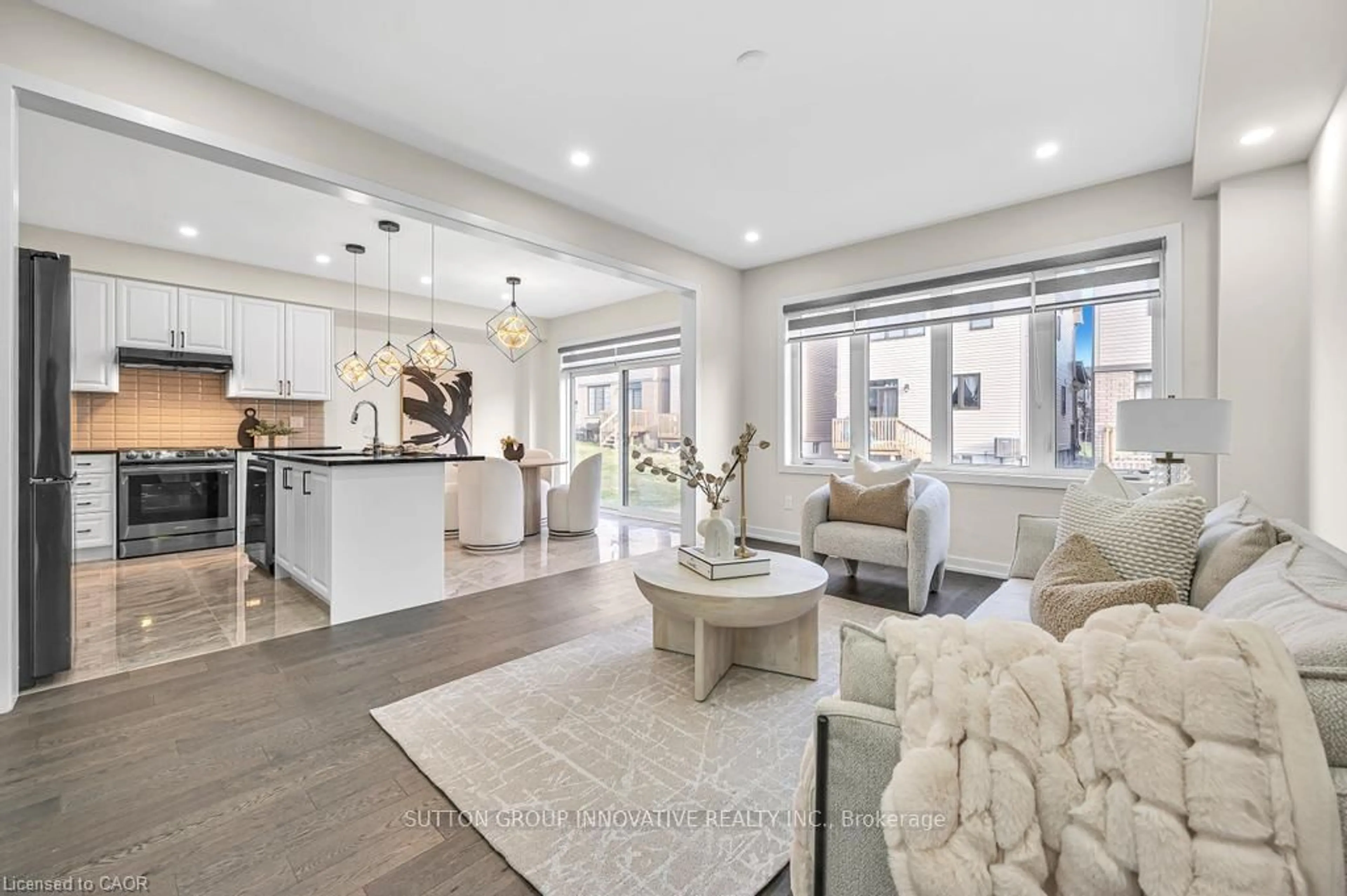 Open concept kitchen, unknown for 22 Sundin Dr, Haldimand Ontario N2W 1V5