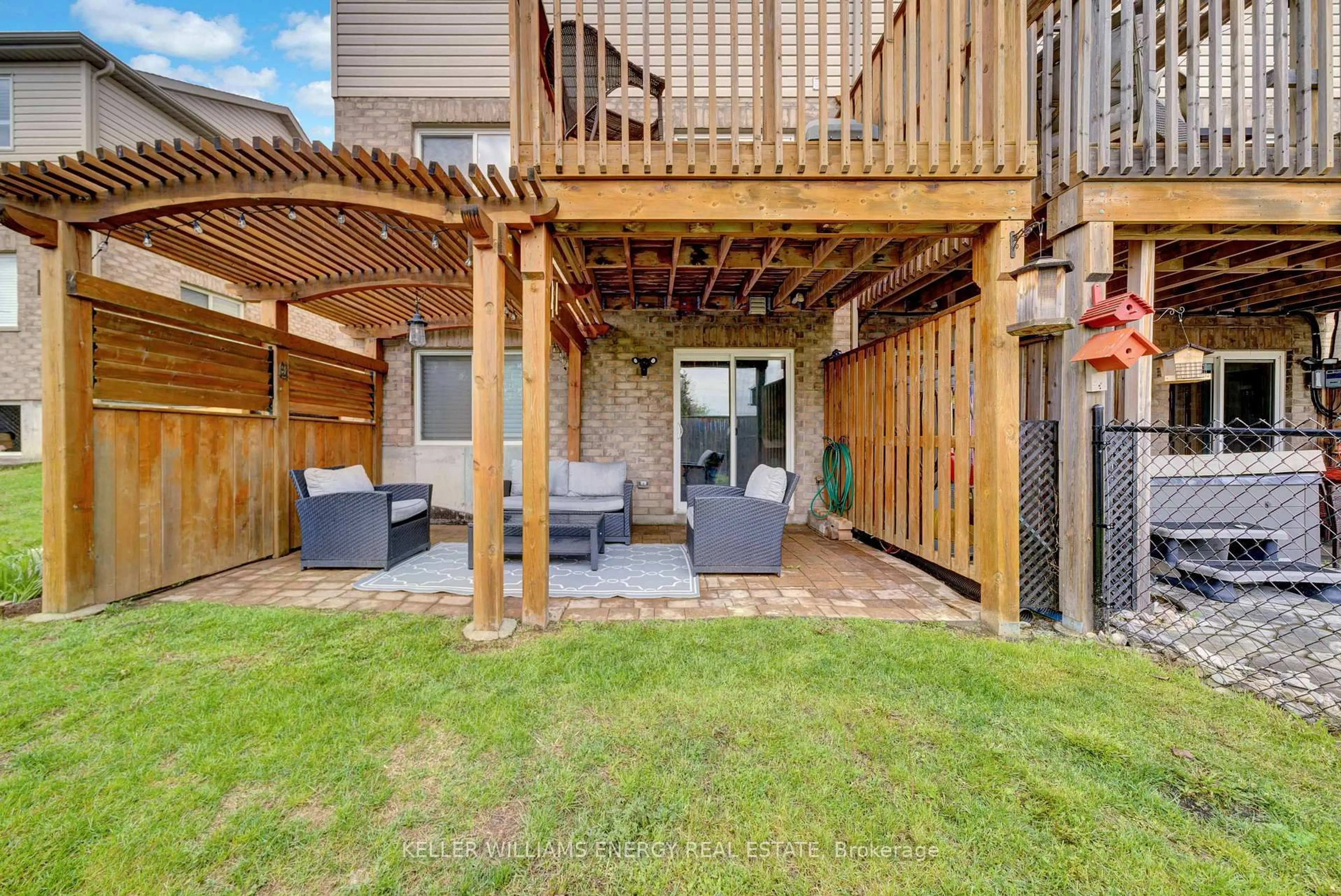 Patio, water/lake/river/ocean view for 73 Mountain Ash Dr, Belleville Ontario K8N 0E3