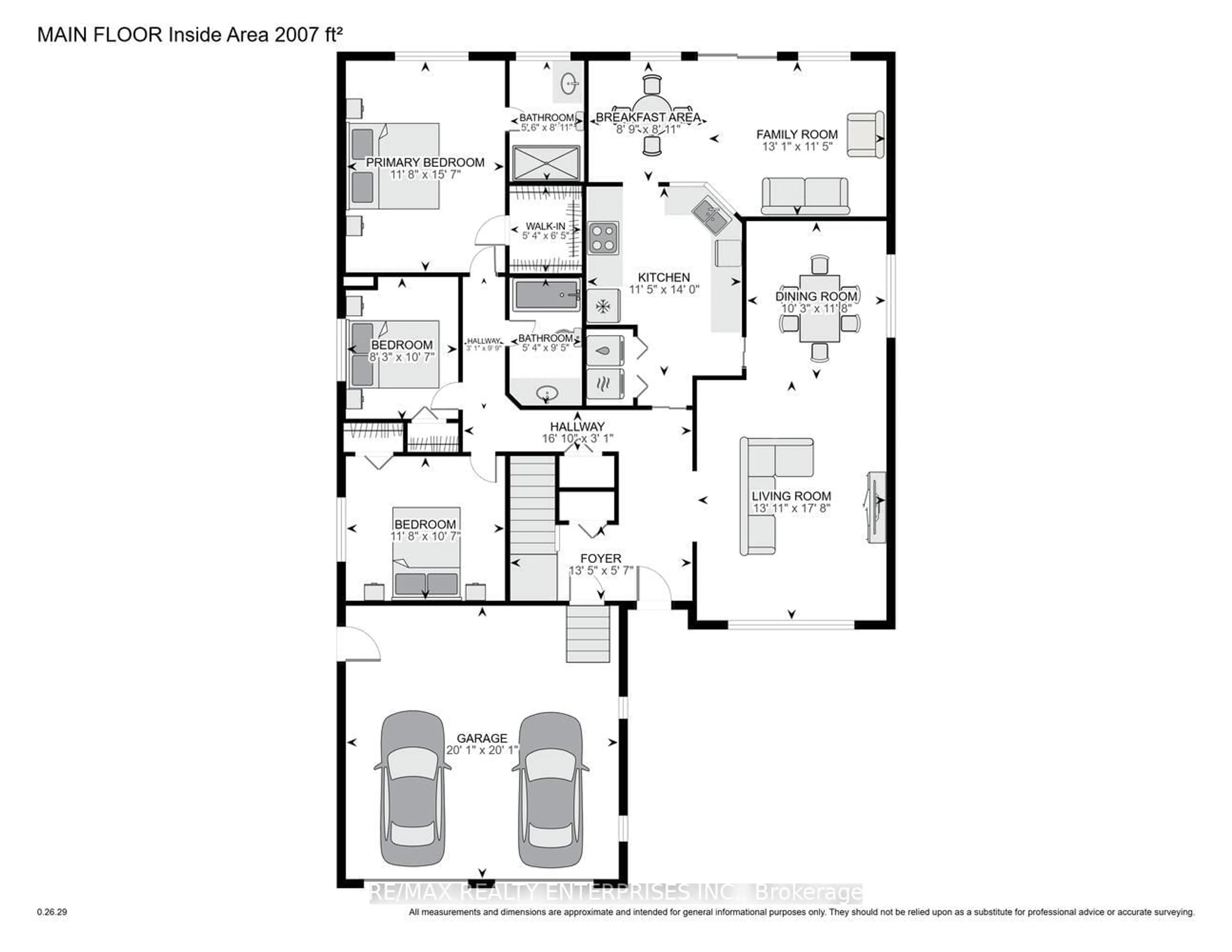 Floor plan for 114 Margaret Pl, Brockville Ontario K6V 6Y3