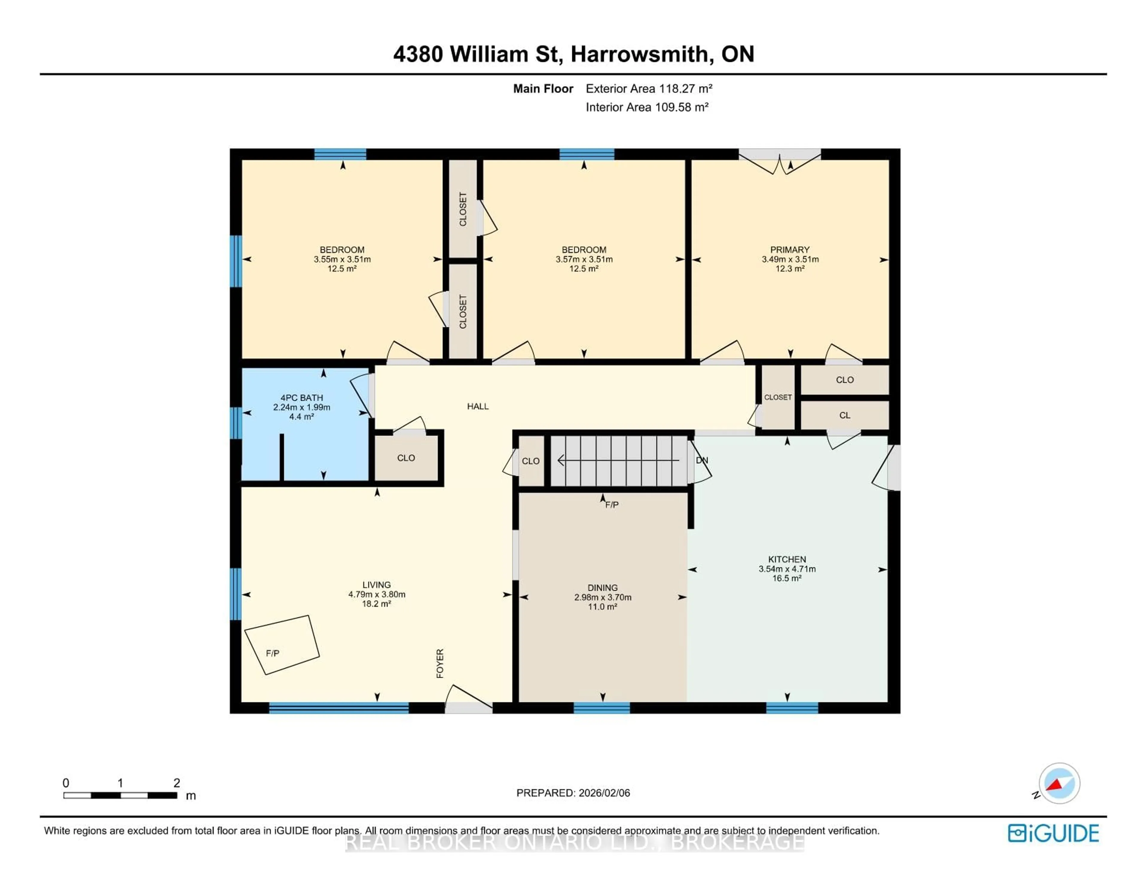 Floor plan for 4380 William St, Harrowsmith Ontario K0H 1V0