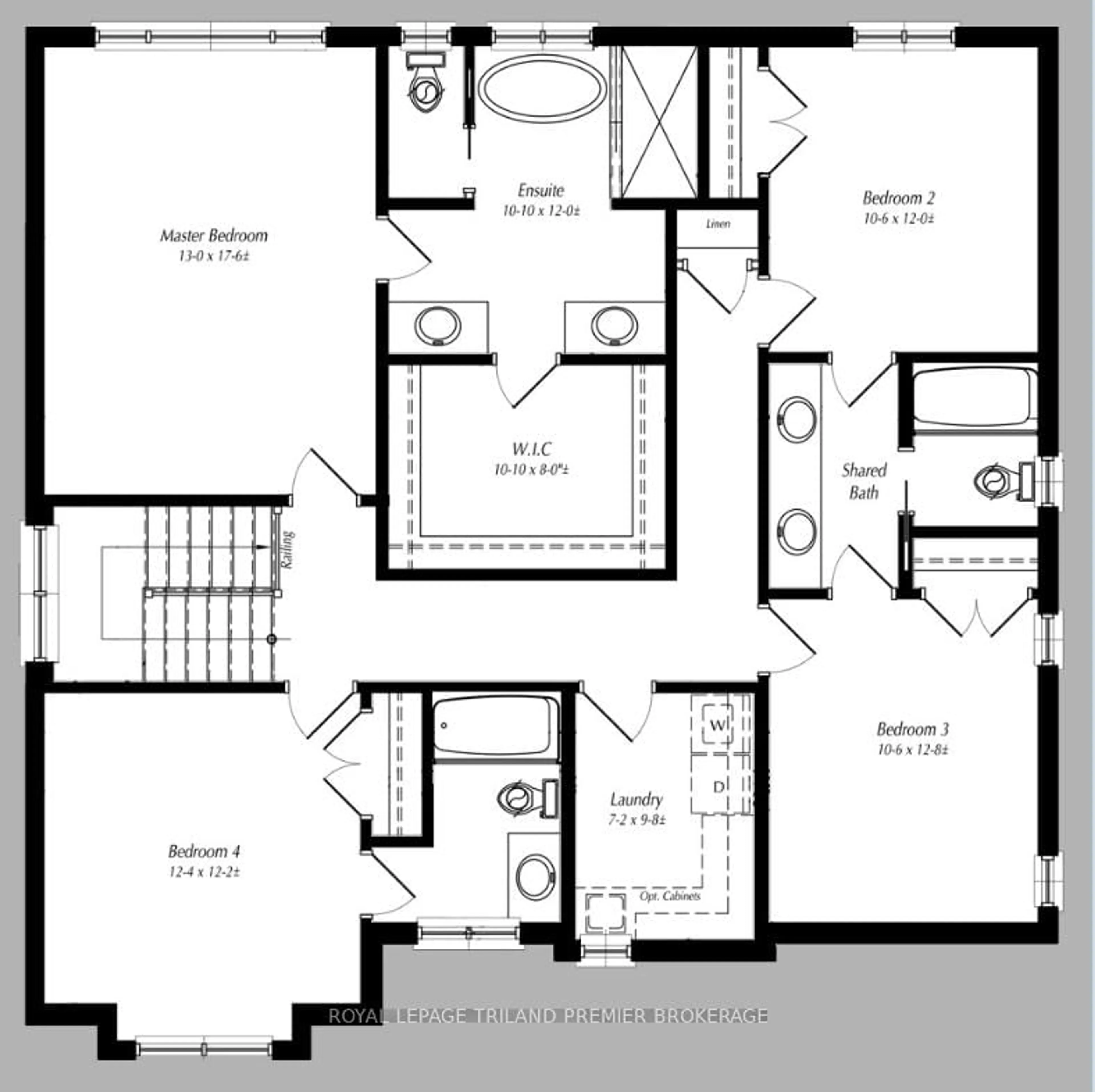 Floor plan for 108 Dearing Dr, South Huron Ontario N0M 1T0