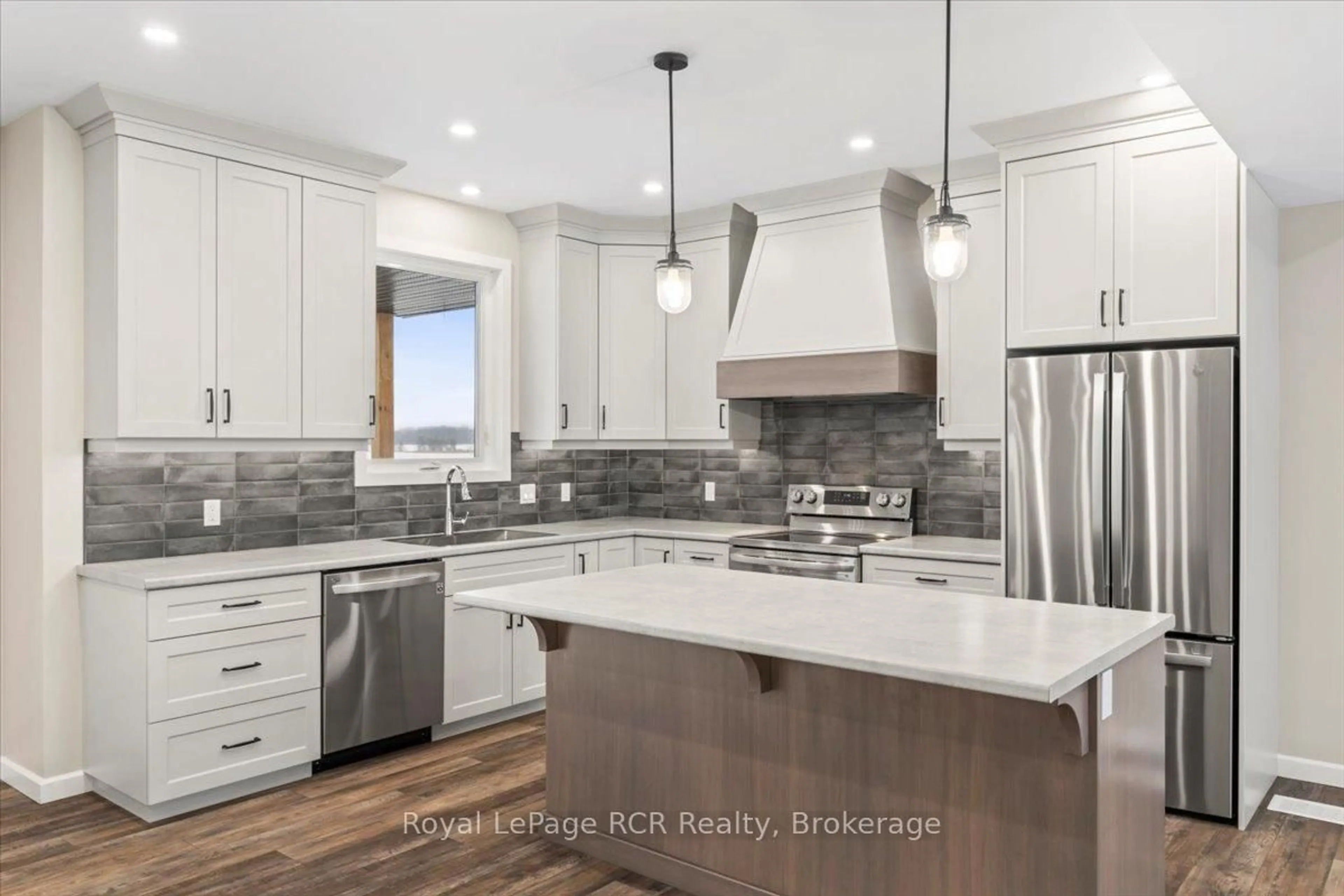 Open concept kitchen, ceramic/tile floor for 242 Concession 8, Brockton Ontario N0G 2V0