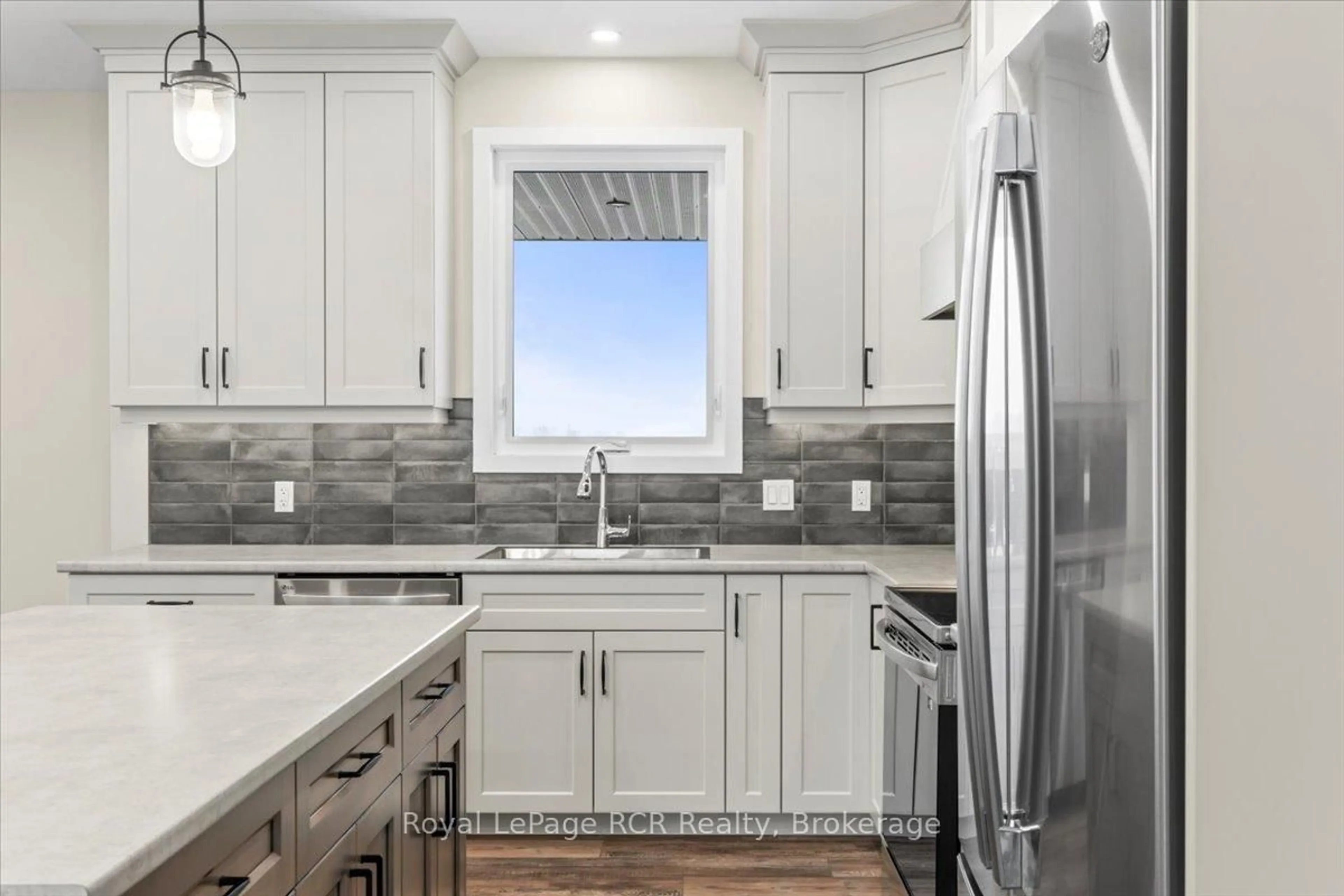 Contemporary kitchen, ceramic/tile floor for 242 Concession 8, Brockton Ontario N0G 2V0