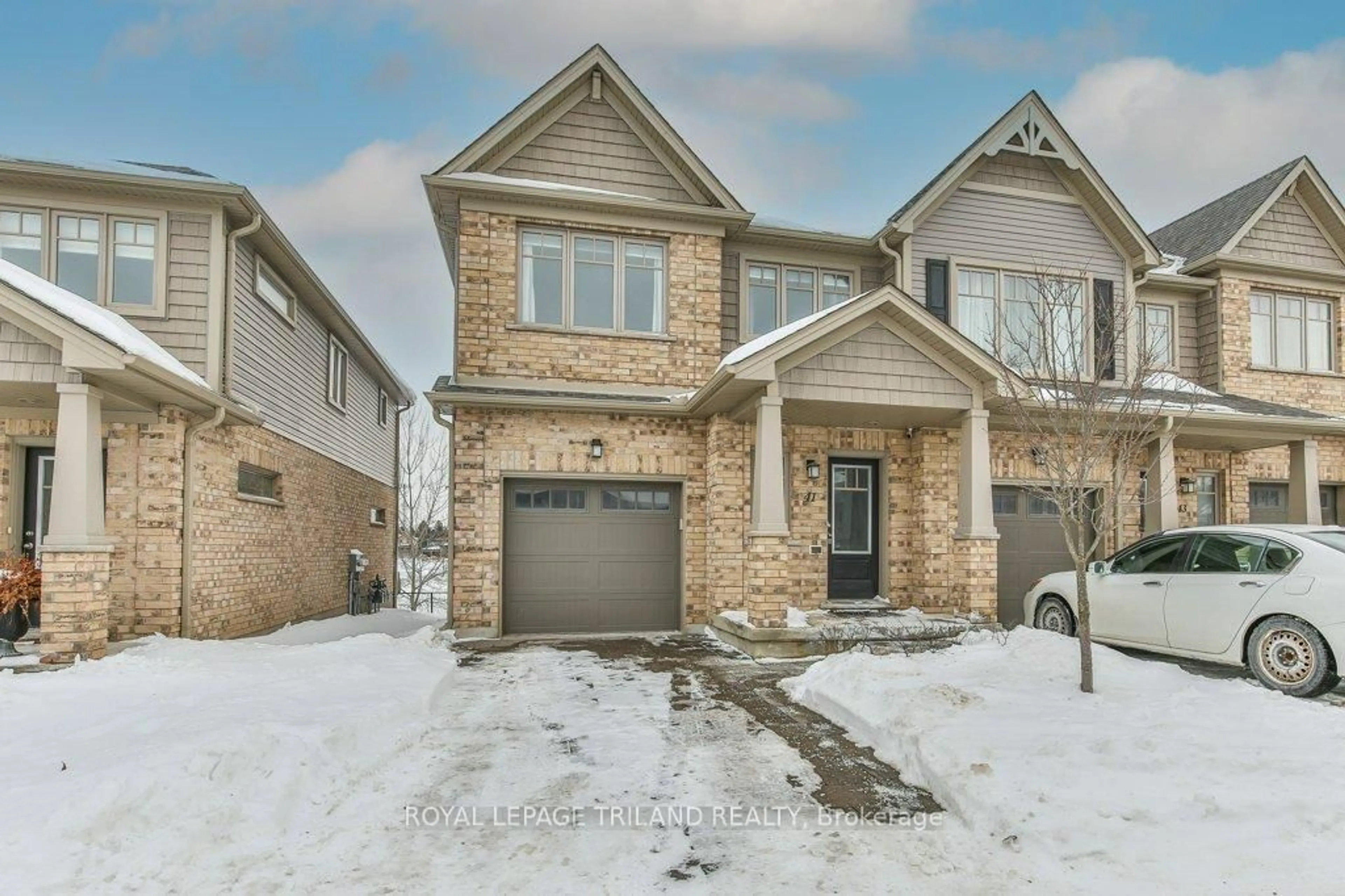 Home with brick exterior material, street for 2491 TOKALA Tr #41, London North Ontario N6G 5B4
