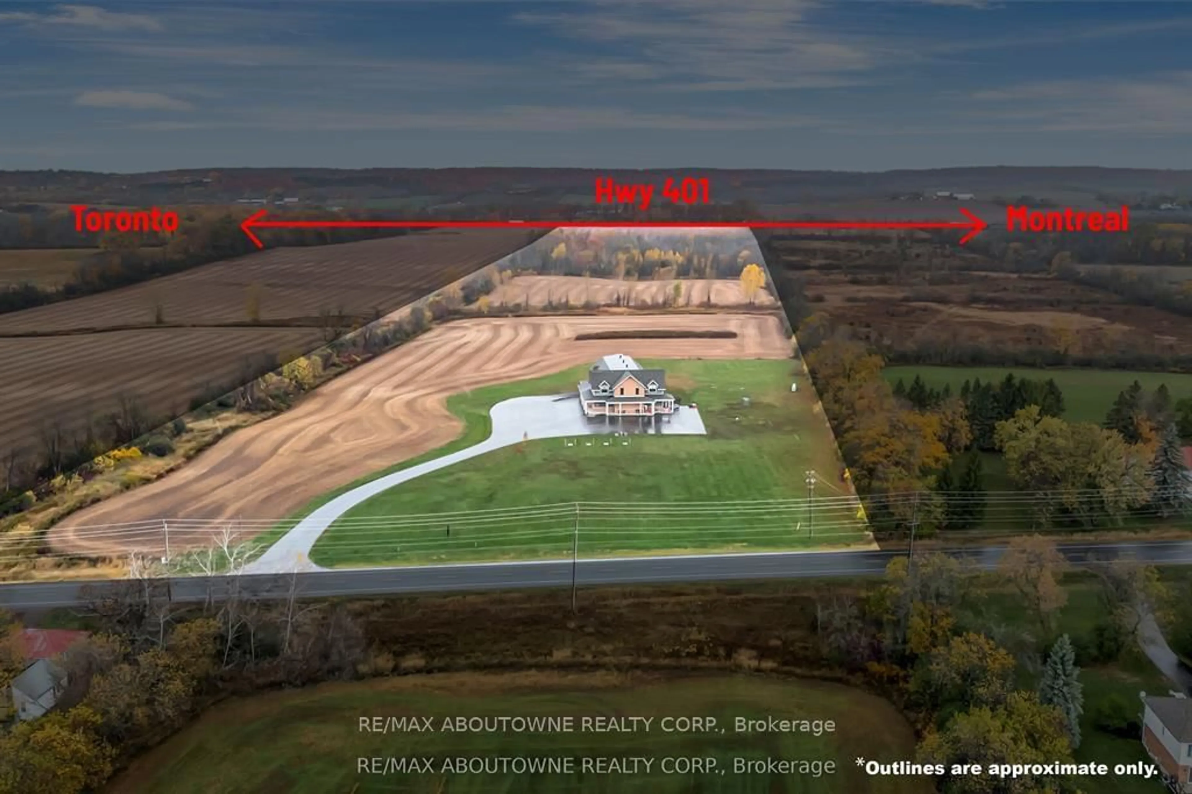 A pic from outside/outdoor area/front of a property/back of a property/a pic from drone, water/lake/river/ocean view for 842 Hamilton Rd, Belleville Ontario K8N 4Z5