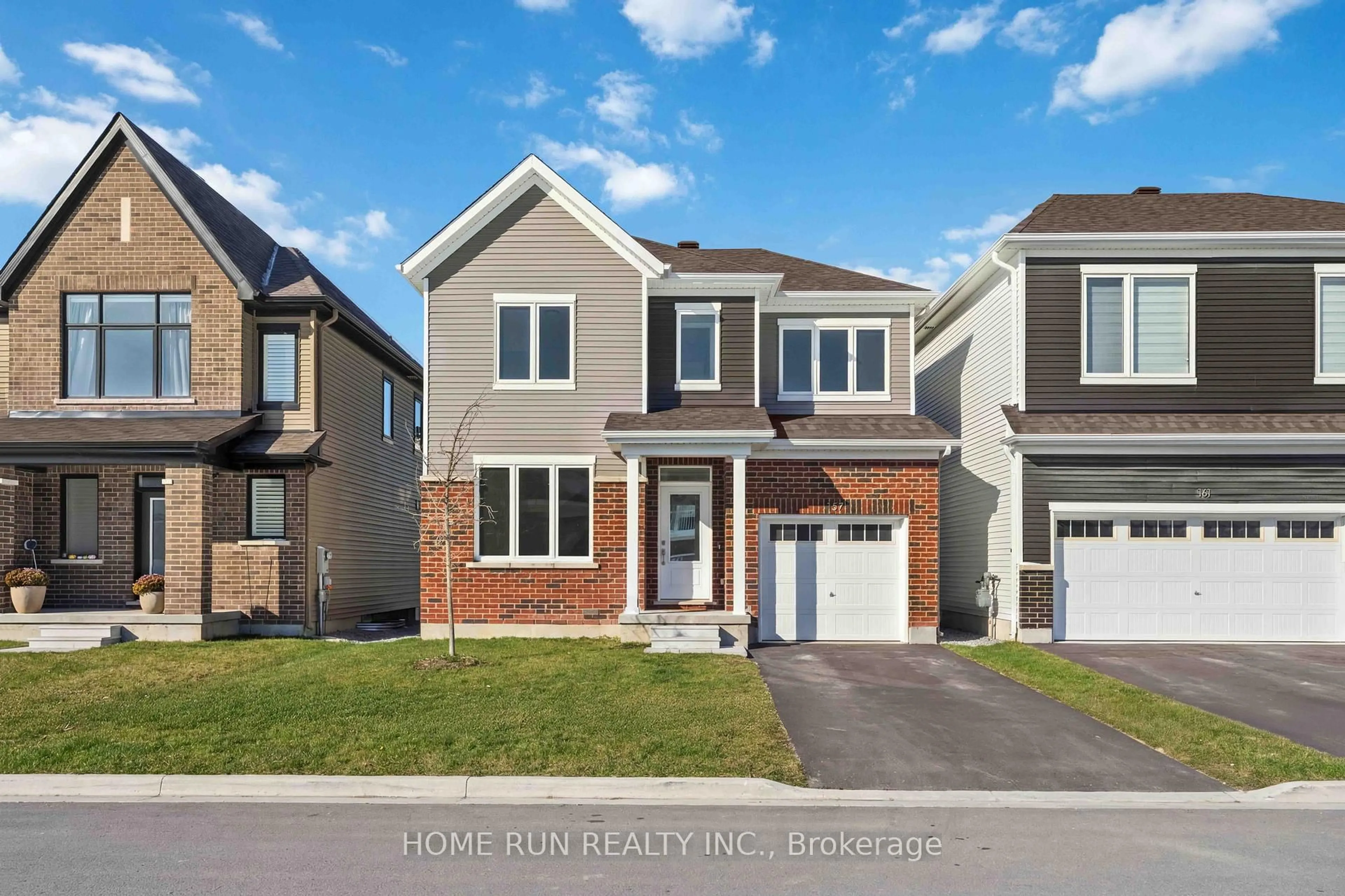 Home with brick exterior material, street for 157 Rugosa St, Ottawa Ontario K2J 6X4