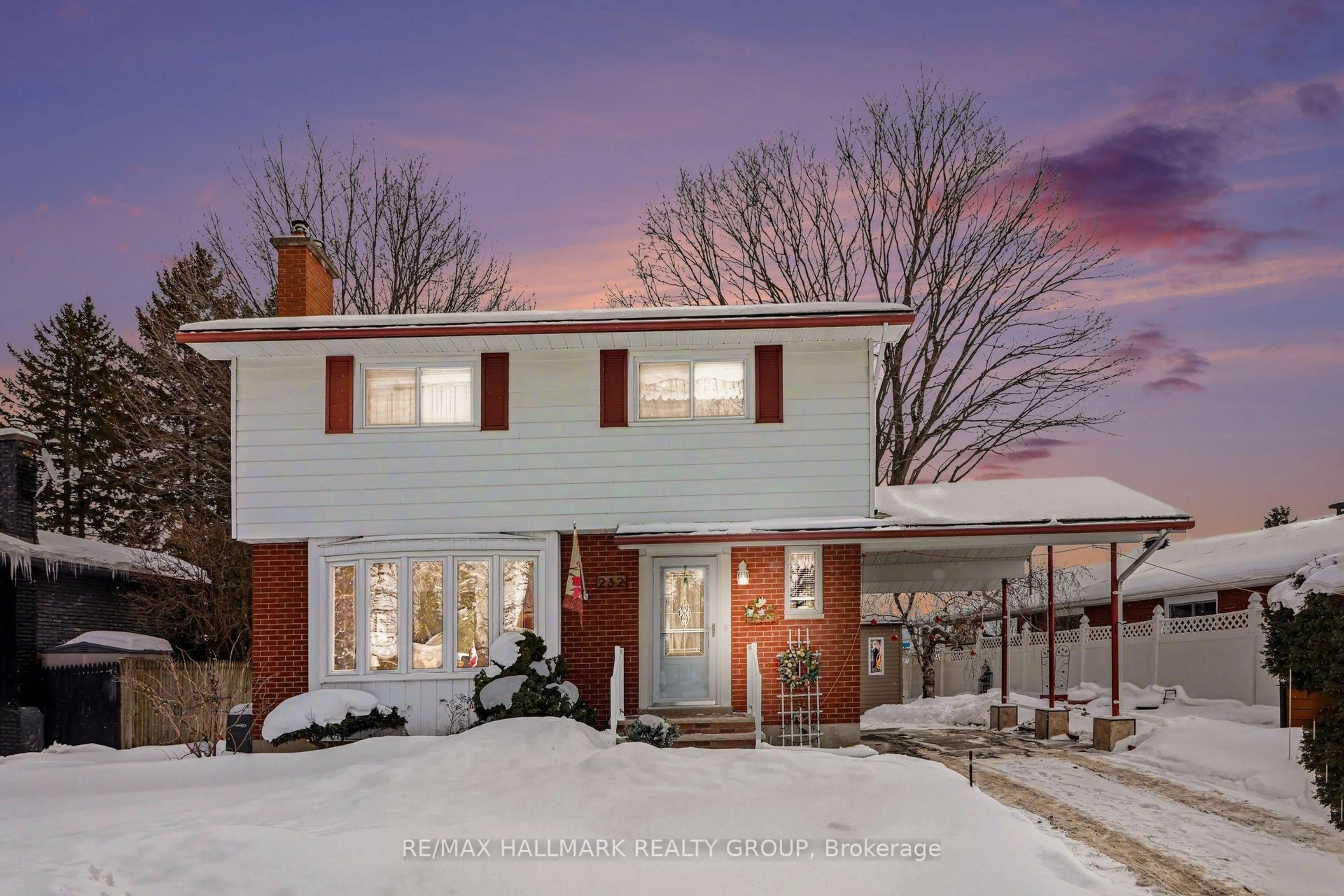 Home with brick exterior material, street for 232 Kennedy Lane, Orleans Ontario K1E 1G7