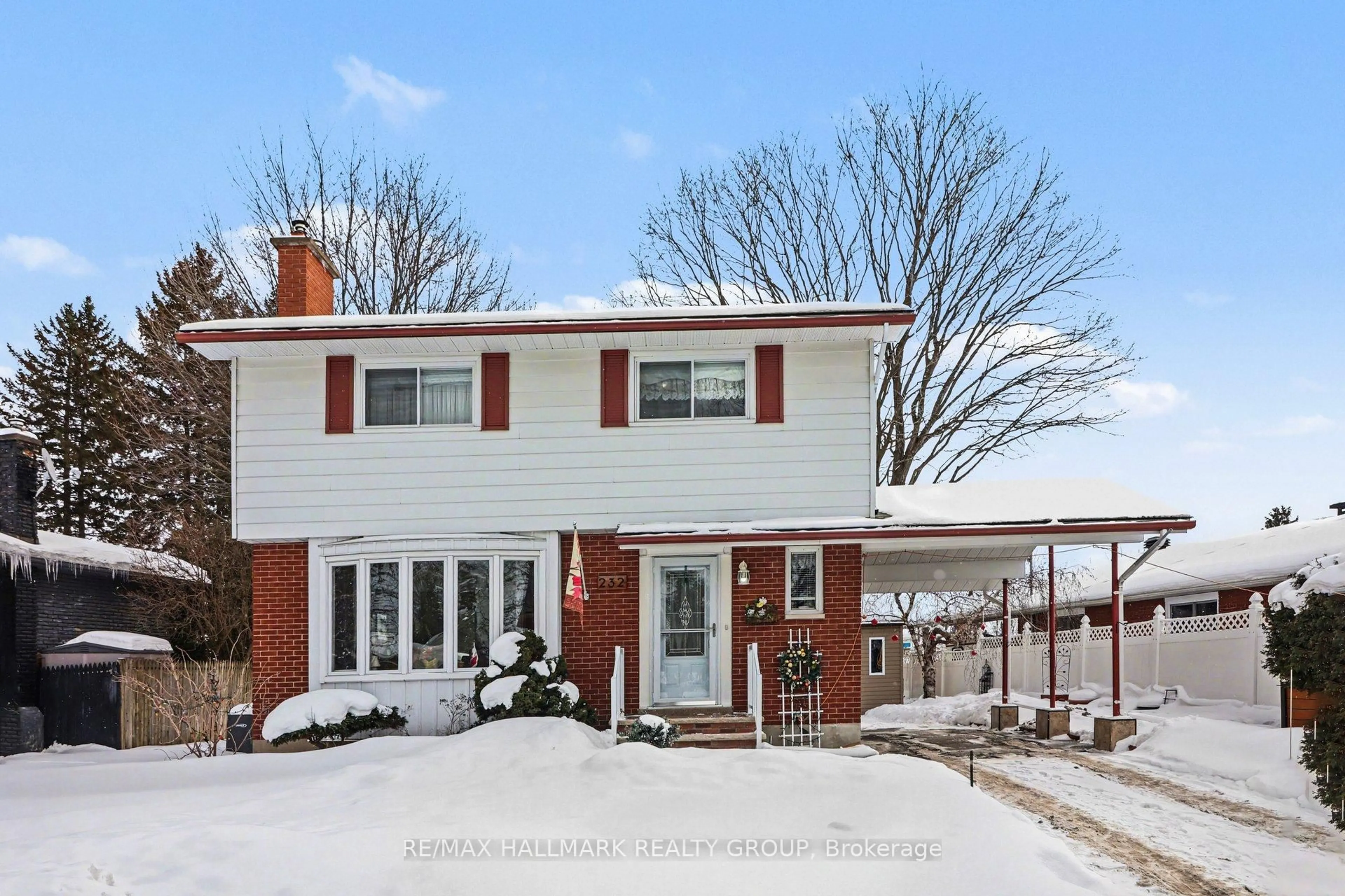 Home with brick exterior material, street for 232 Kennedy Lane, Orleans Ontario K1E 1G7