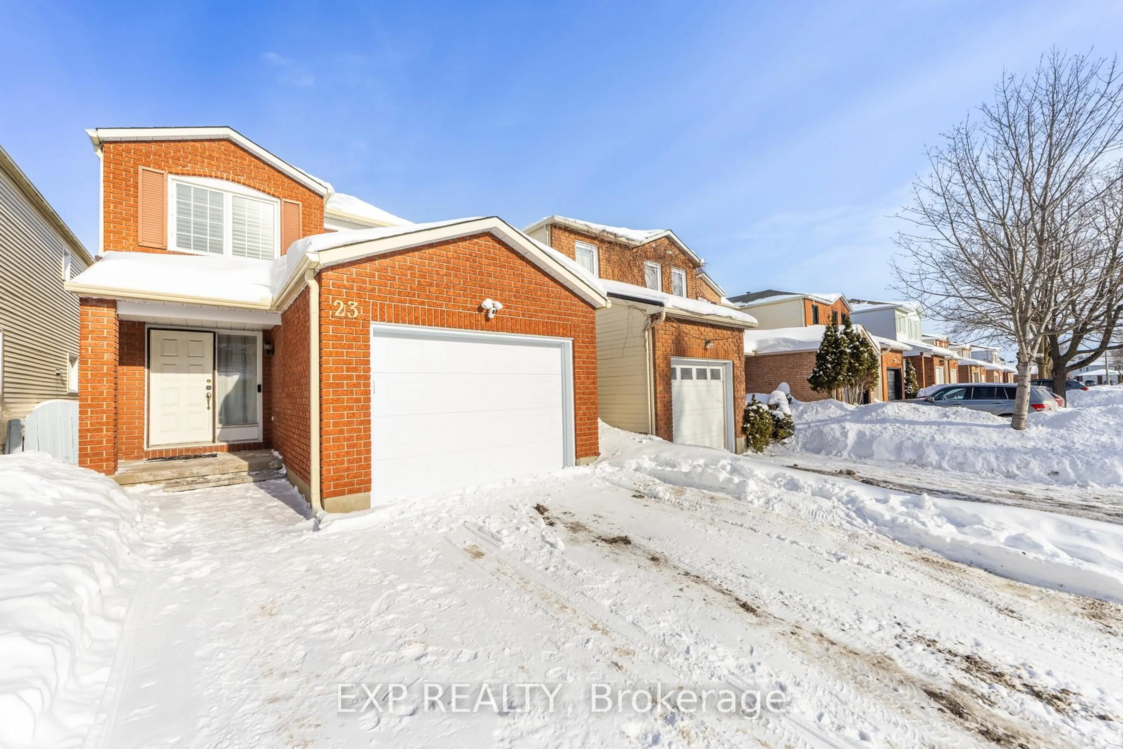 Home with brick exterior material, street for 23 Raj Terr, Ottawa Ontario K1G 4T3