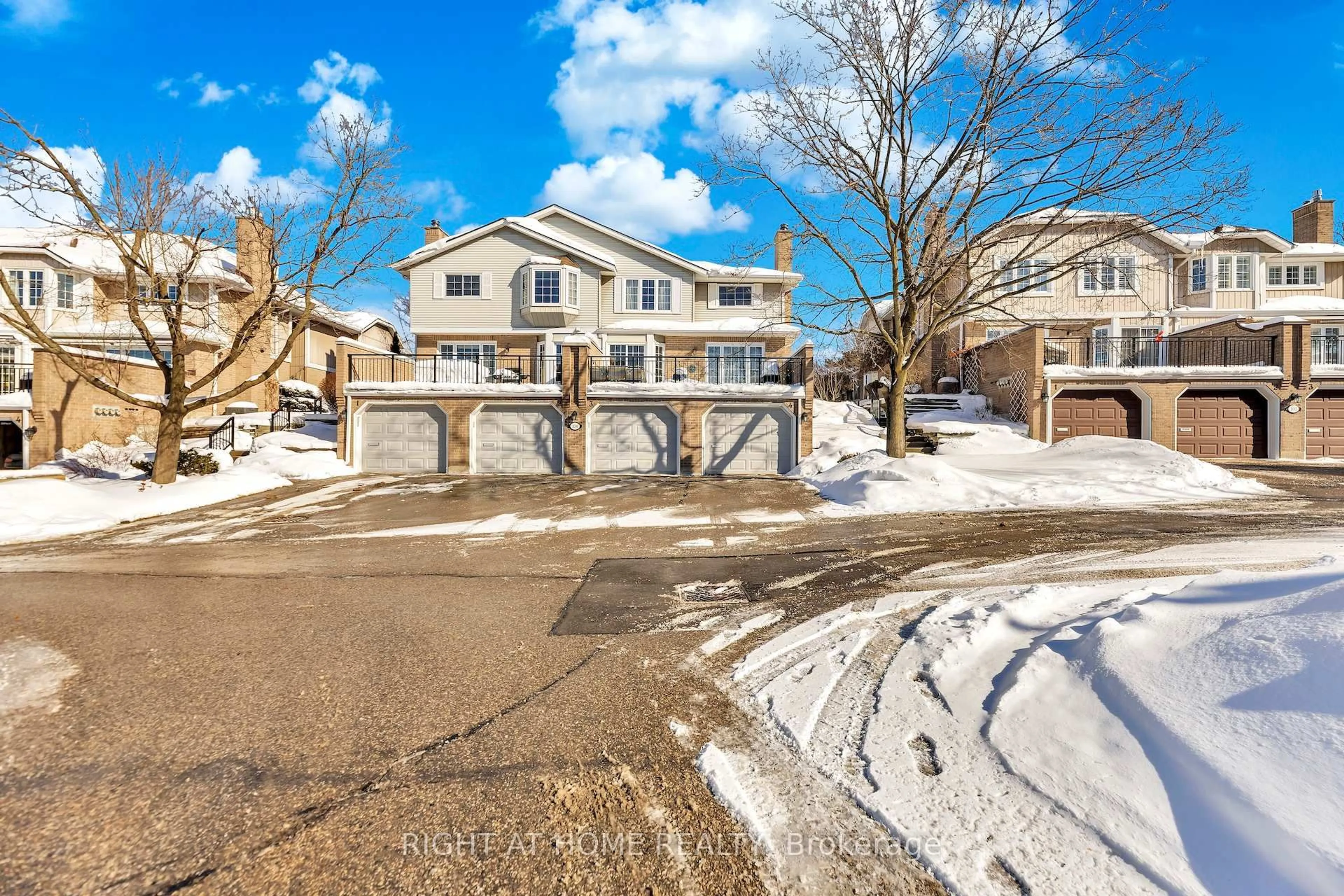 A pic from outside/outdoor area/front of a property/back of a property/a pic from drone, street for 104 Woodlawn Rd #3, Guelph Ontario N1E 1B7