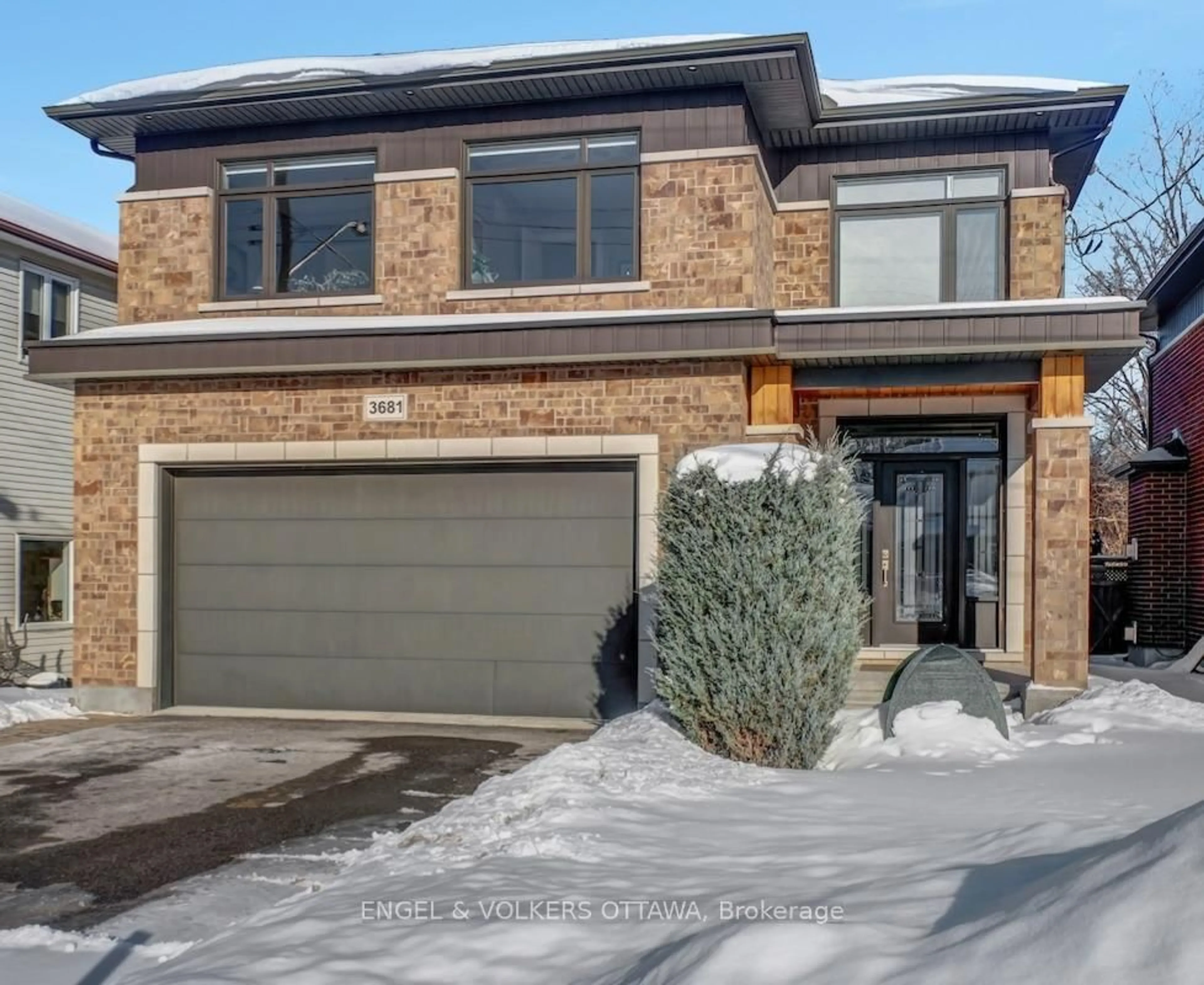 Home with brick exterior material, street for 3681 Eureka Ave, Ottawa Ontario K1T 1L5