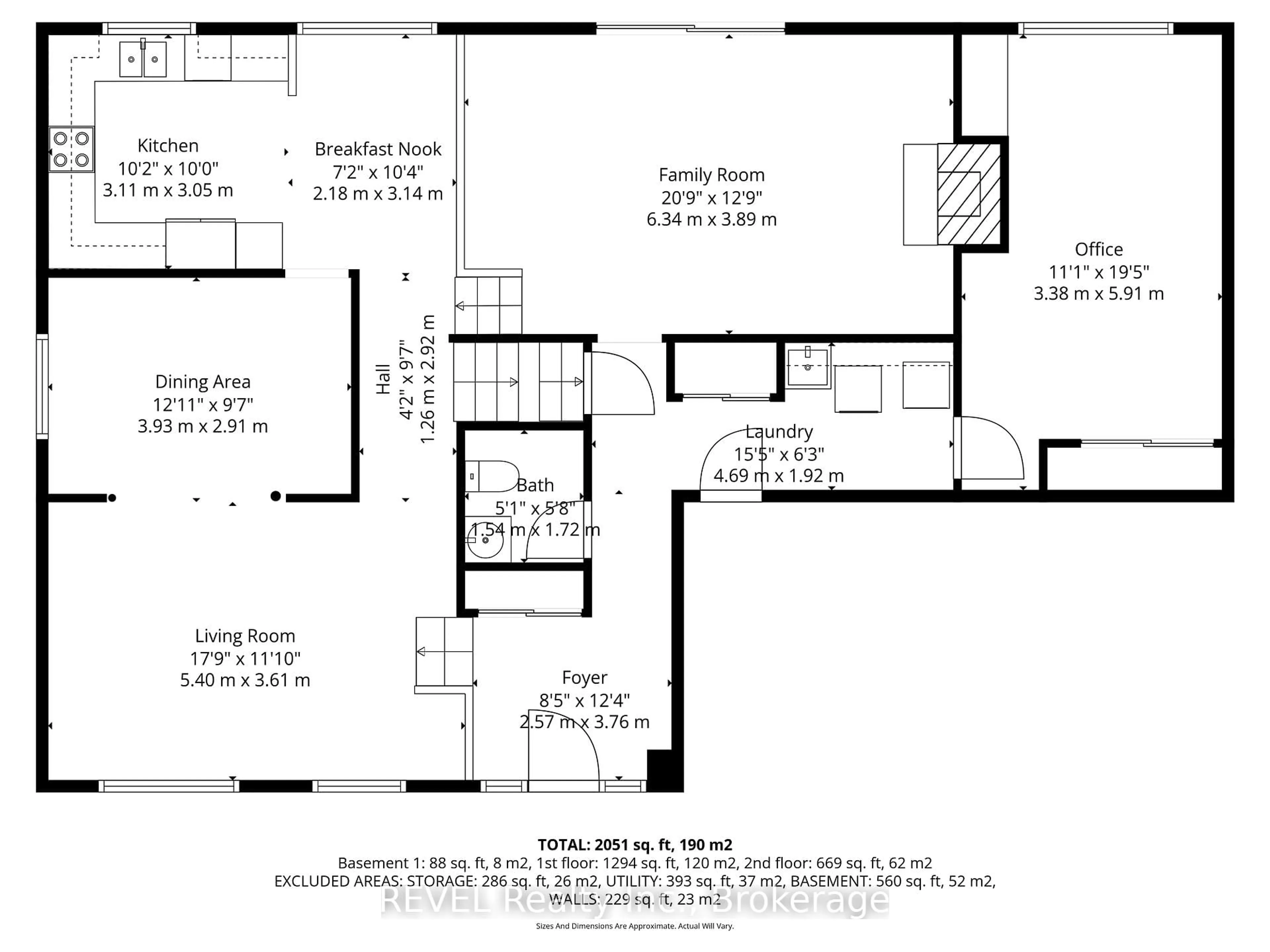 Floor plan for 37 Village Green Dr, St. Catharines Ontario L2N 5N9
