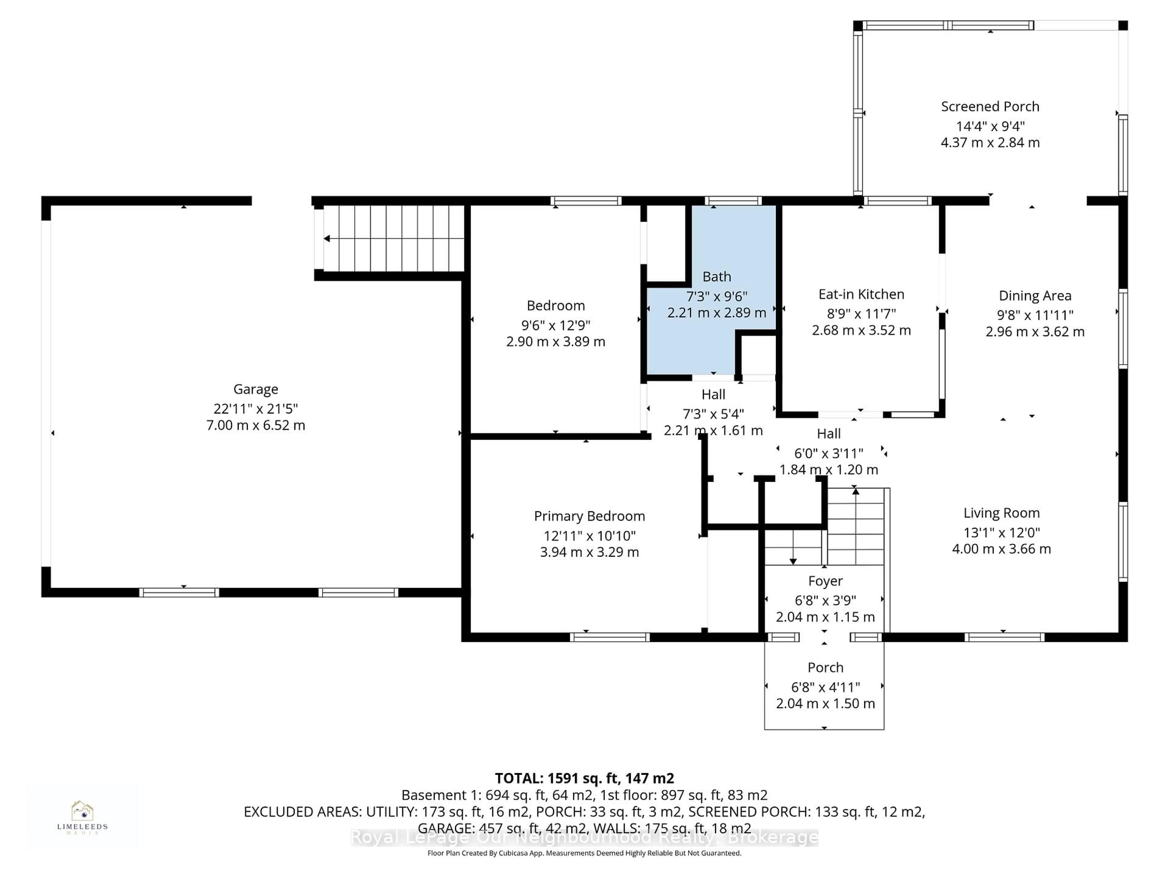 Floor plan for 25 Harbour St, Brighton Ontario K0K 1H0