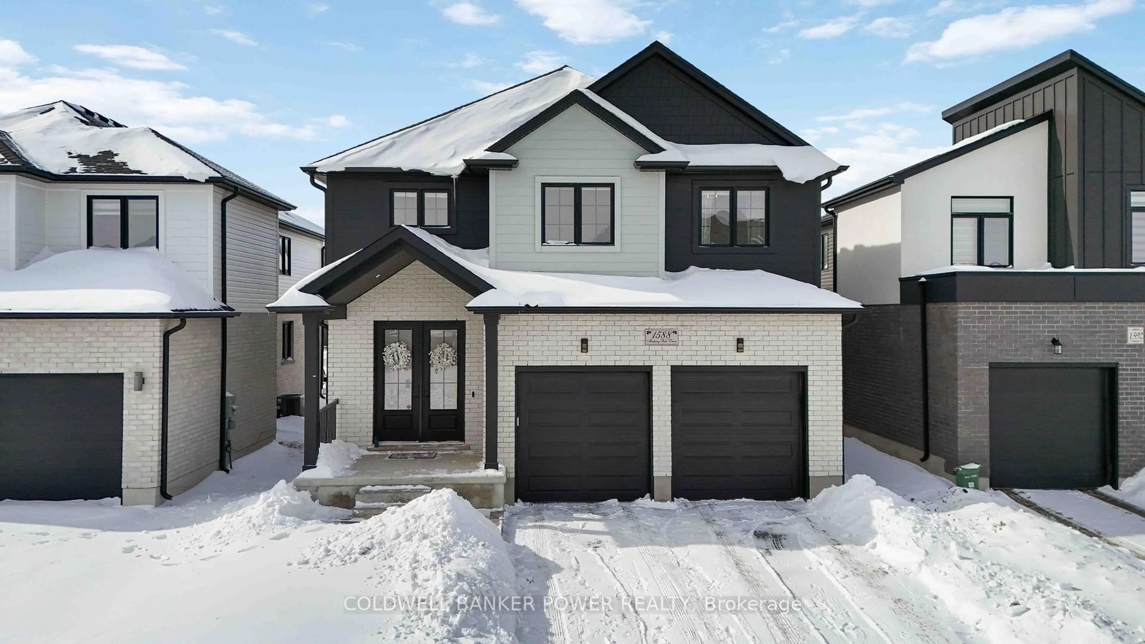 Home with brick exterior material, street for 1588 Medway Park Dr, London North Ontario N6G 3W1