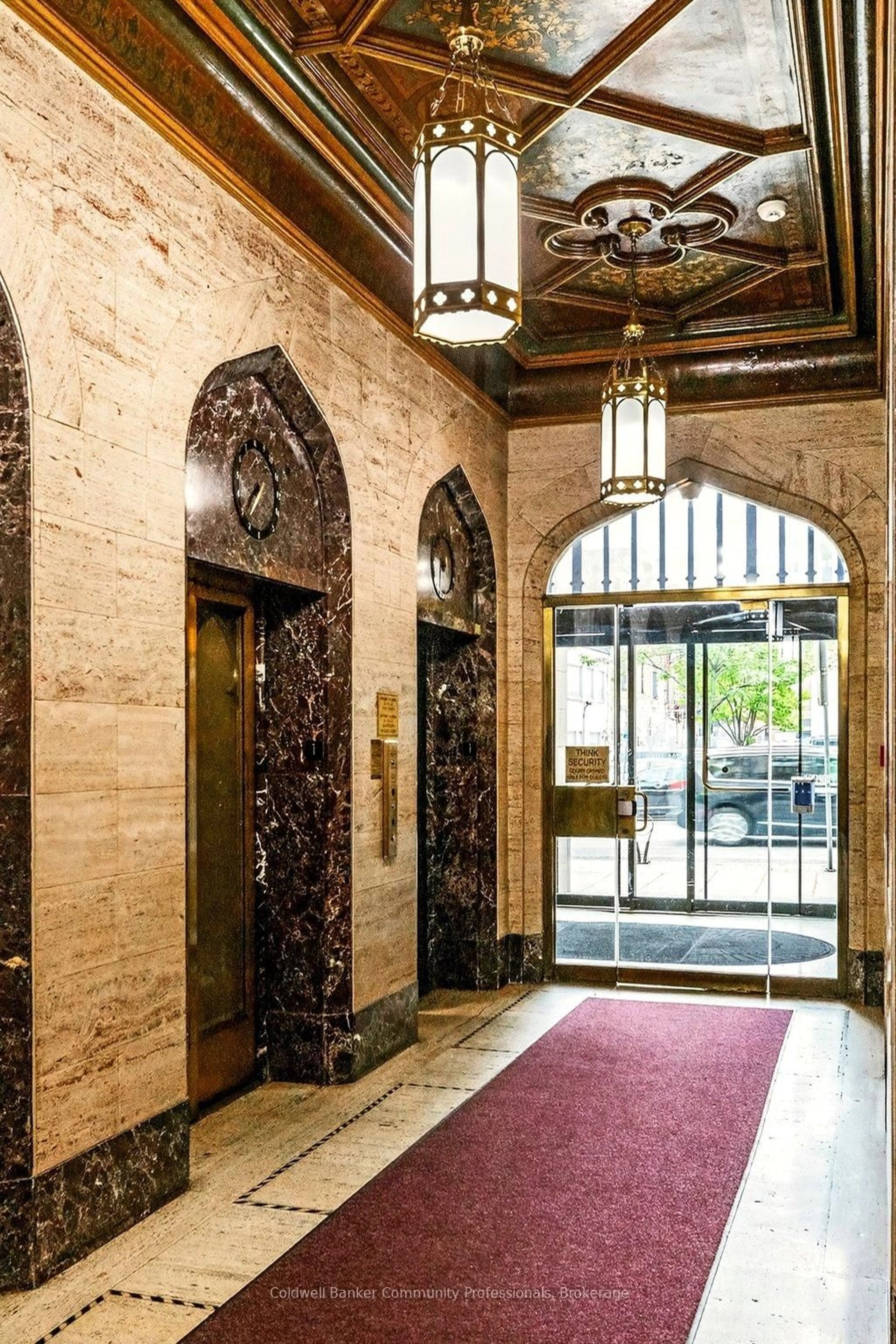 Indoor foyer for 36 James St #1203, Hamilton Ontario L8P 4W4