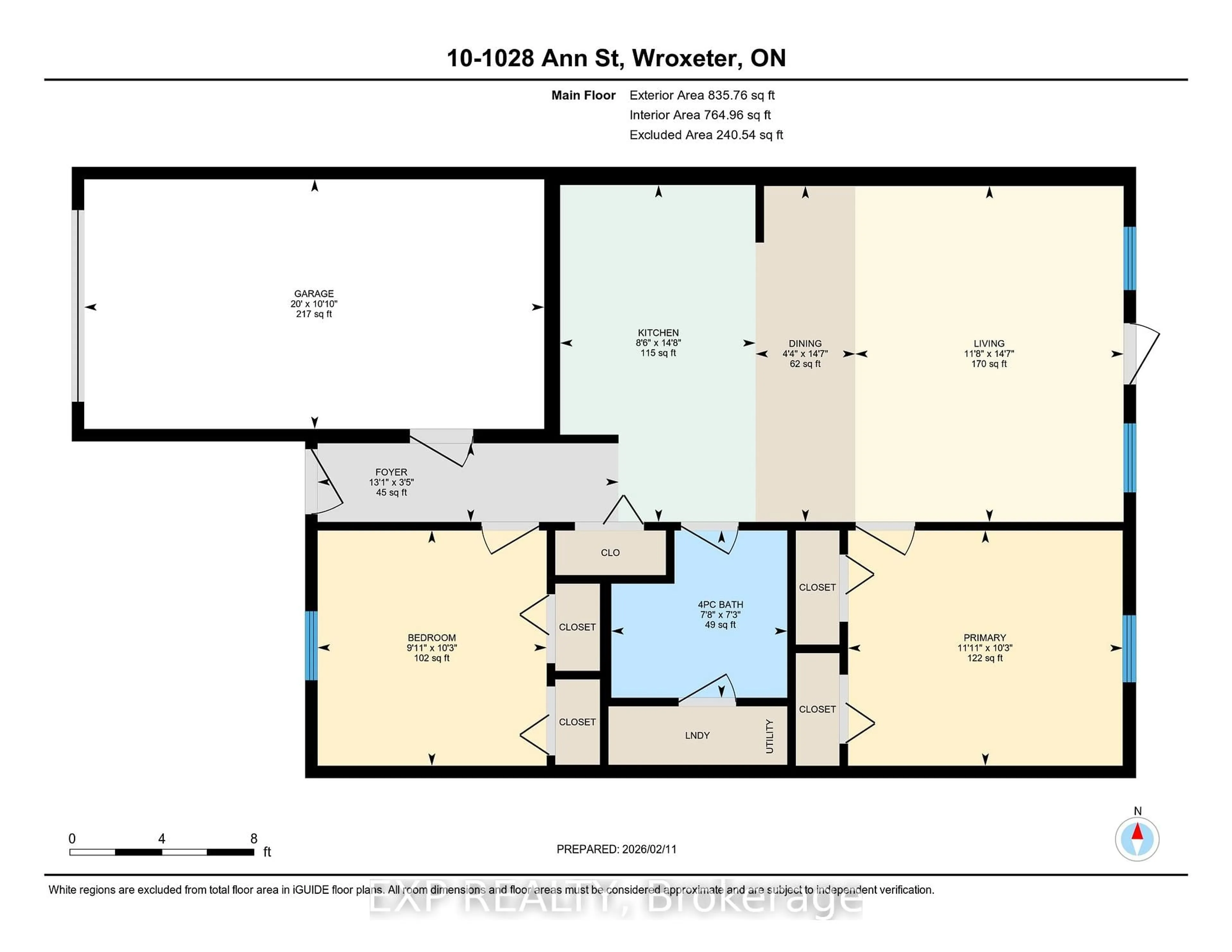 Floor plan for 1028 Ann St #10, Howick Ontario N0G 2X0
