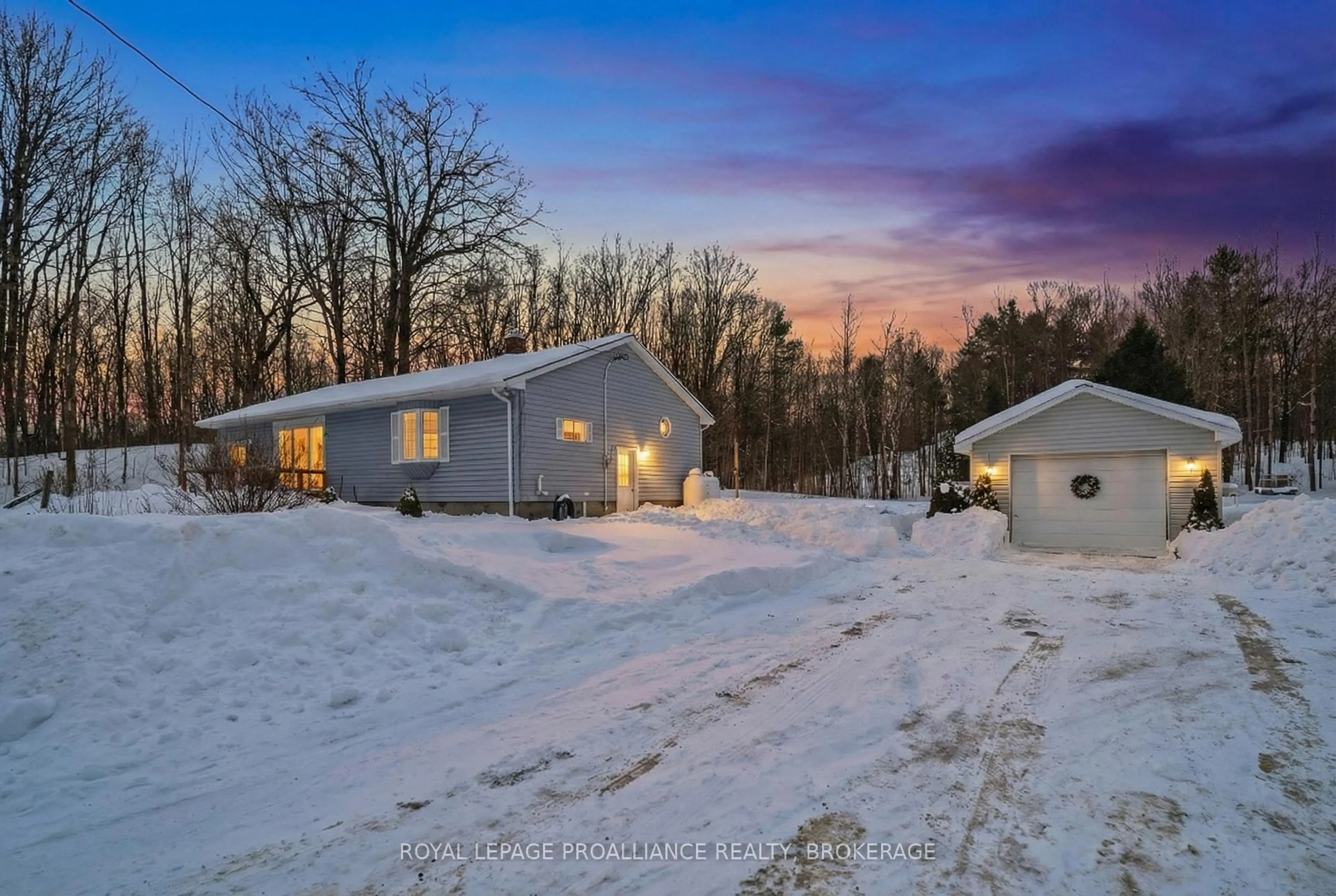 A pic from outside/outdoor area/front of a property/back of a property/a pic from drone, street for 263 Jones Falls Rd, Rideau Lakes Ontario K0G 1E0