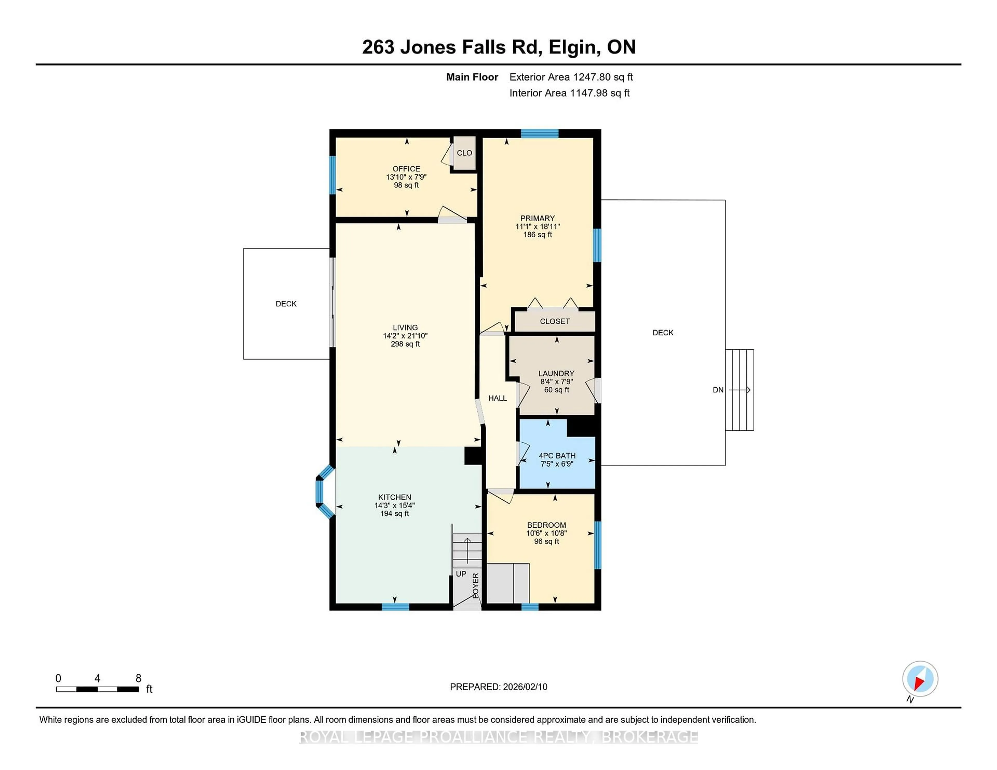 Floor plan for 263 Jones Falls Rd, Rideau Lakes Ontario K0G 1E0