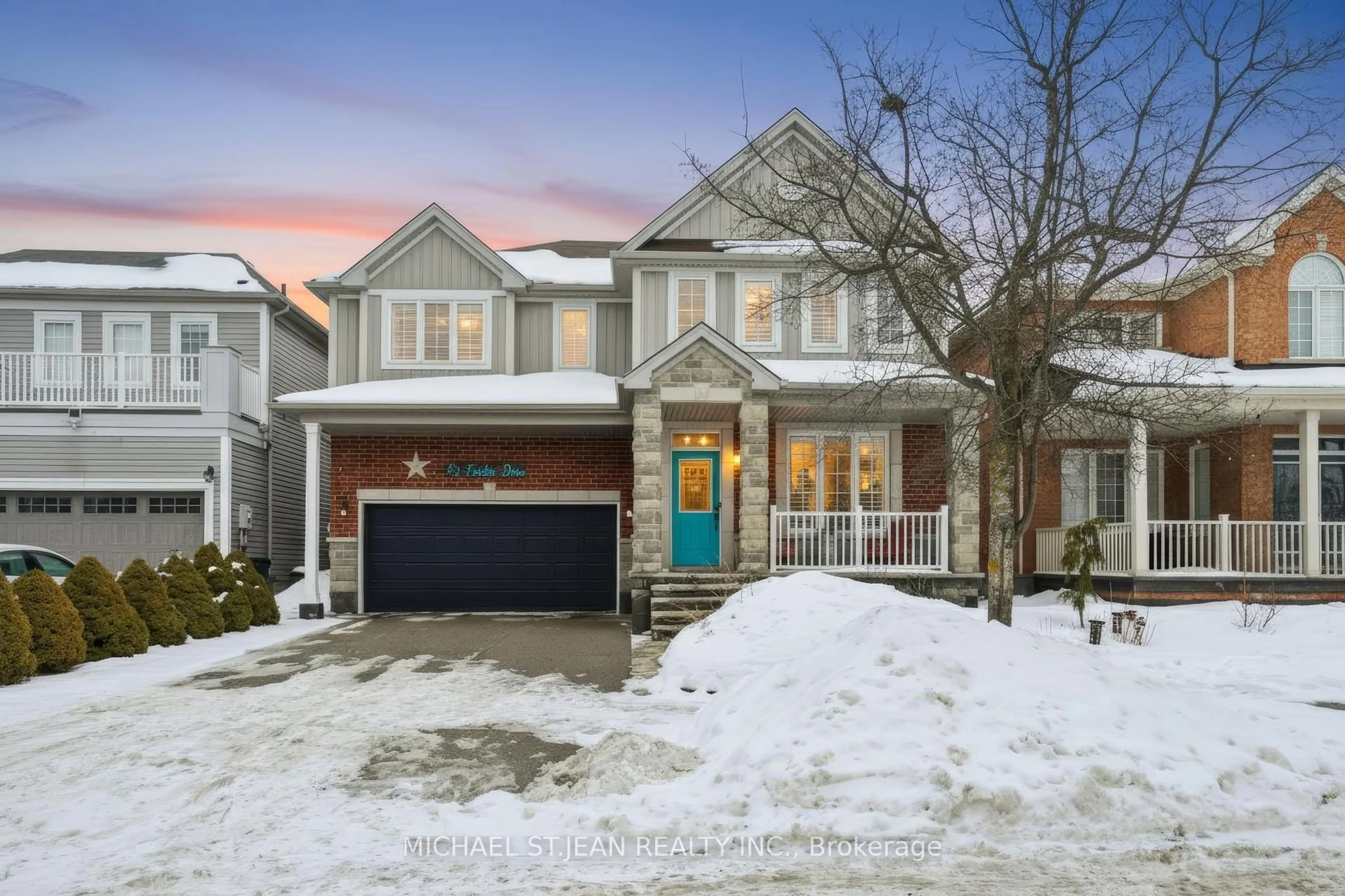 Home with brick exterior material, street for 63 Fowler Dr, Hamilton Ontario L0R 1C0