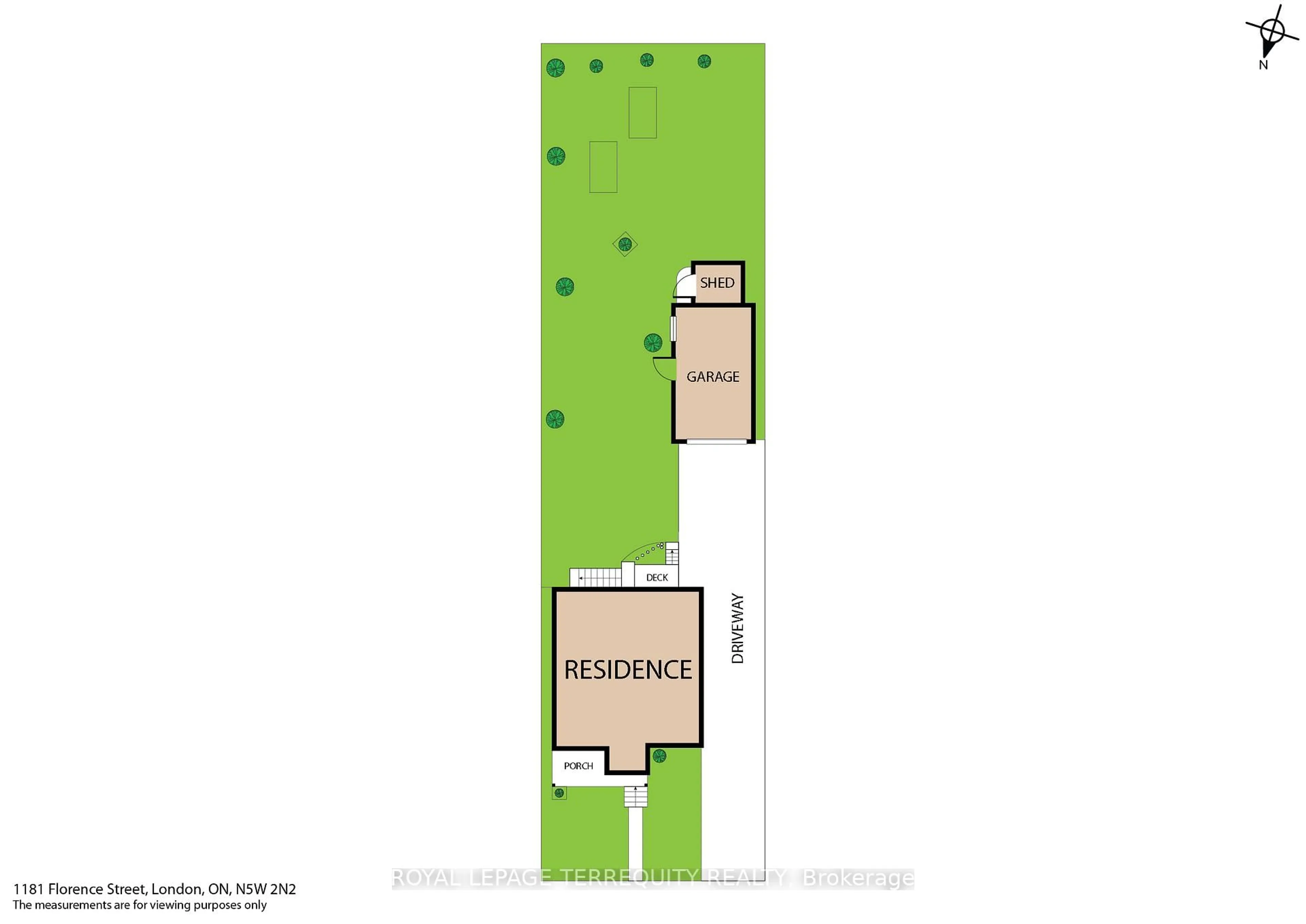 Floor plan for 1181 Florence St, London East Ontario N5W 2N2