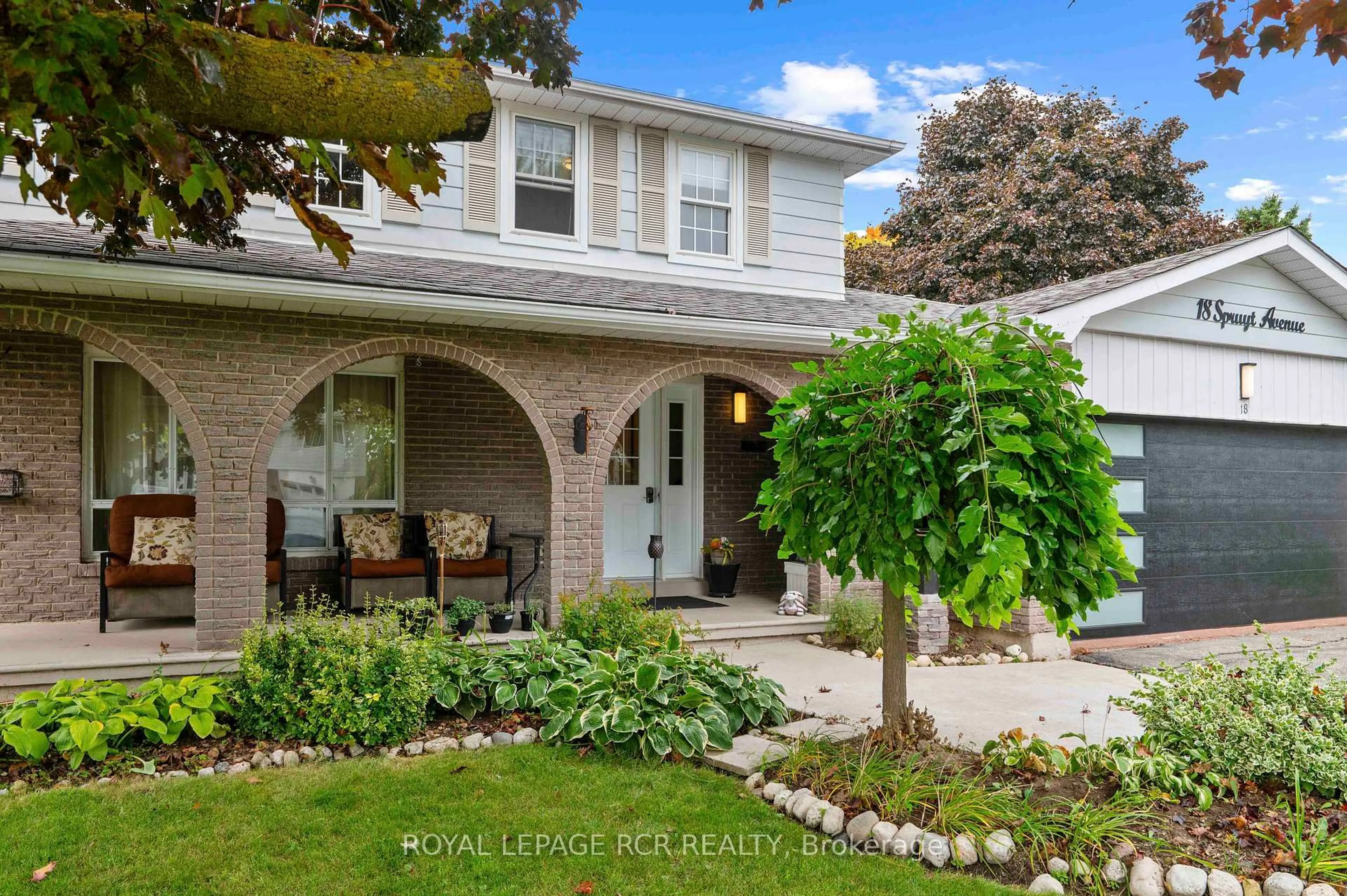 Home with brick exterior material, street for 18 Spruyt Ave, East Luther Grand Valley Ontario L9W 5X4