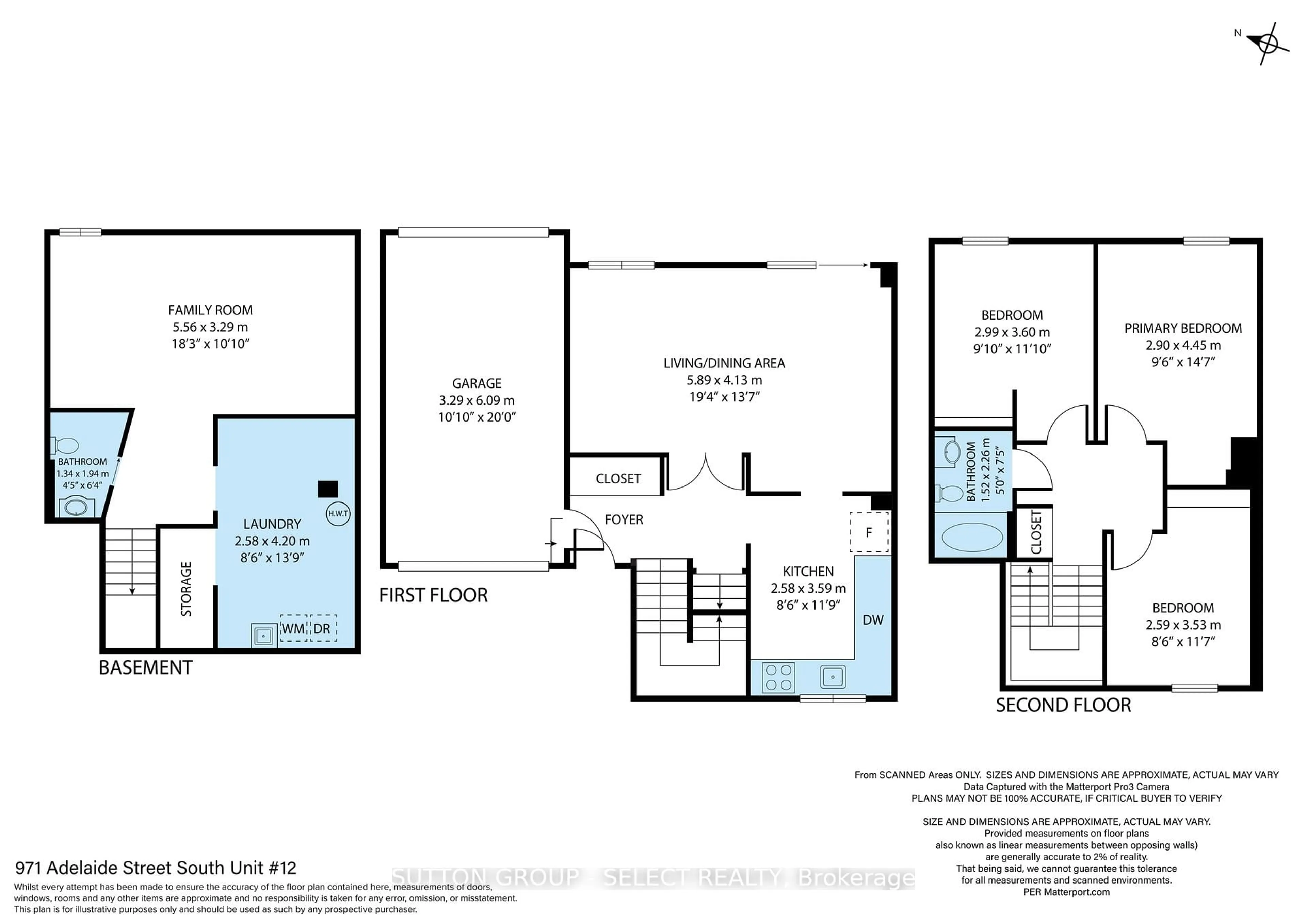 Floor plan for 971 Adelaide St #12, London South Ontario N6E 2H3