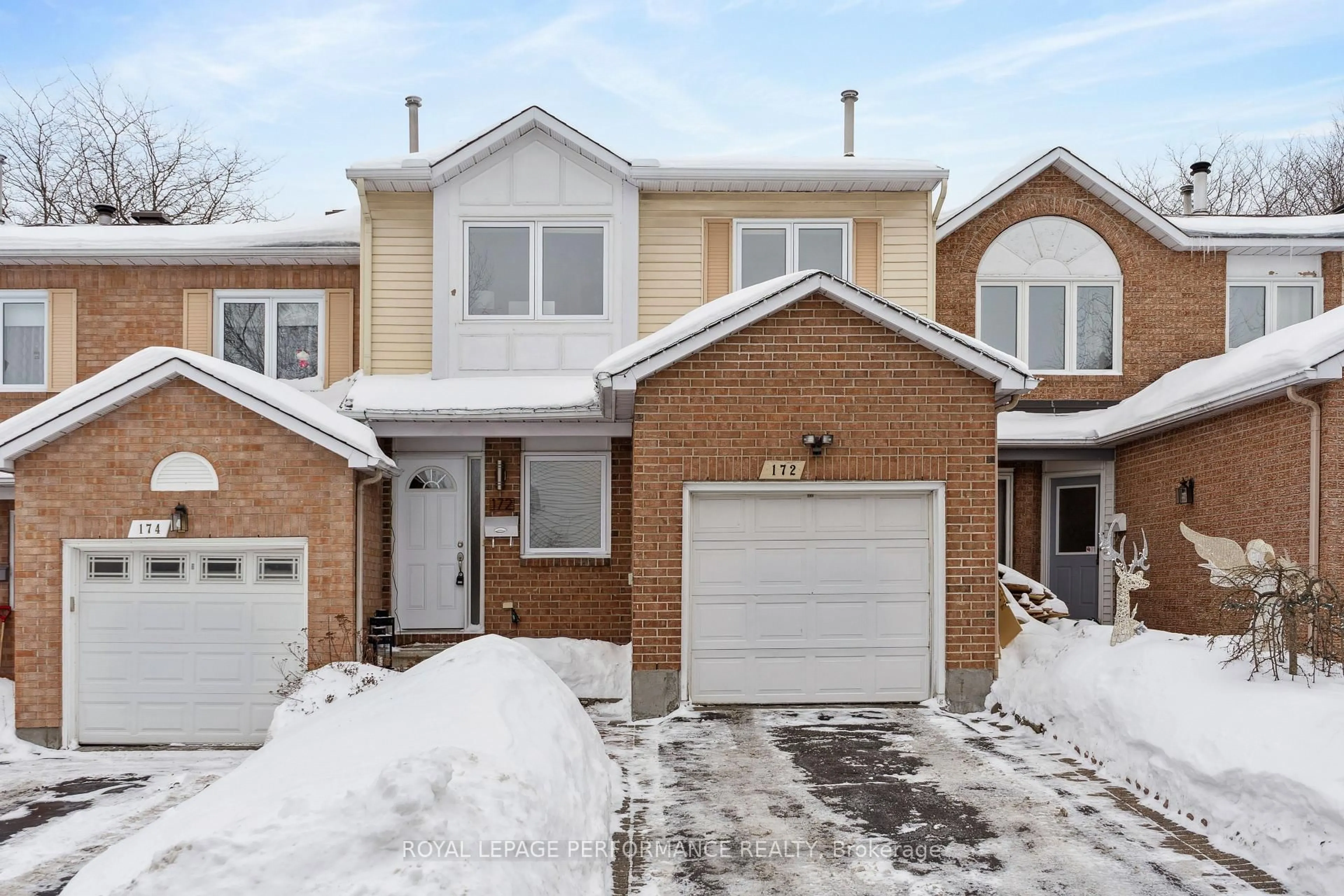 Home with brick exterior material, street for 172 Claiborne Way, Orleans Ontario K1E 3V1