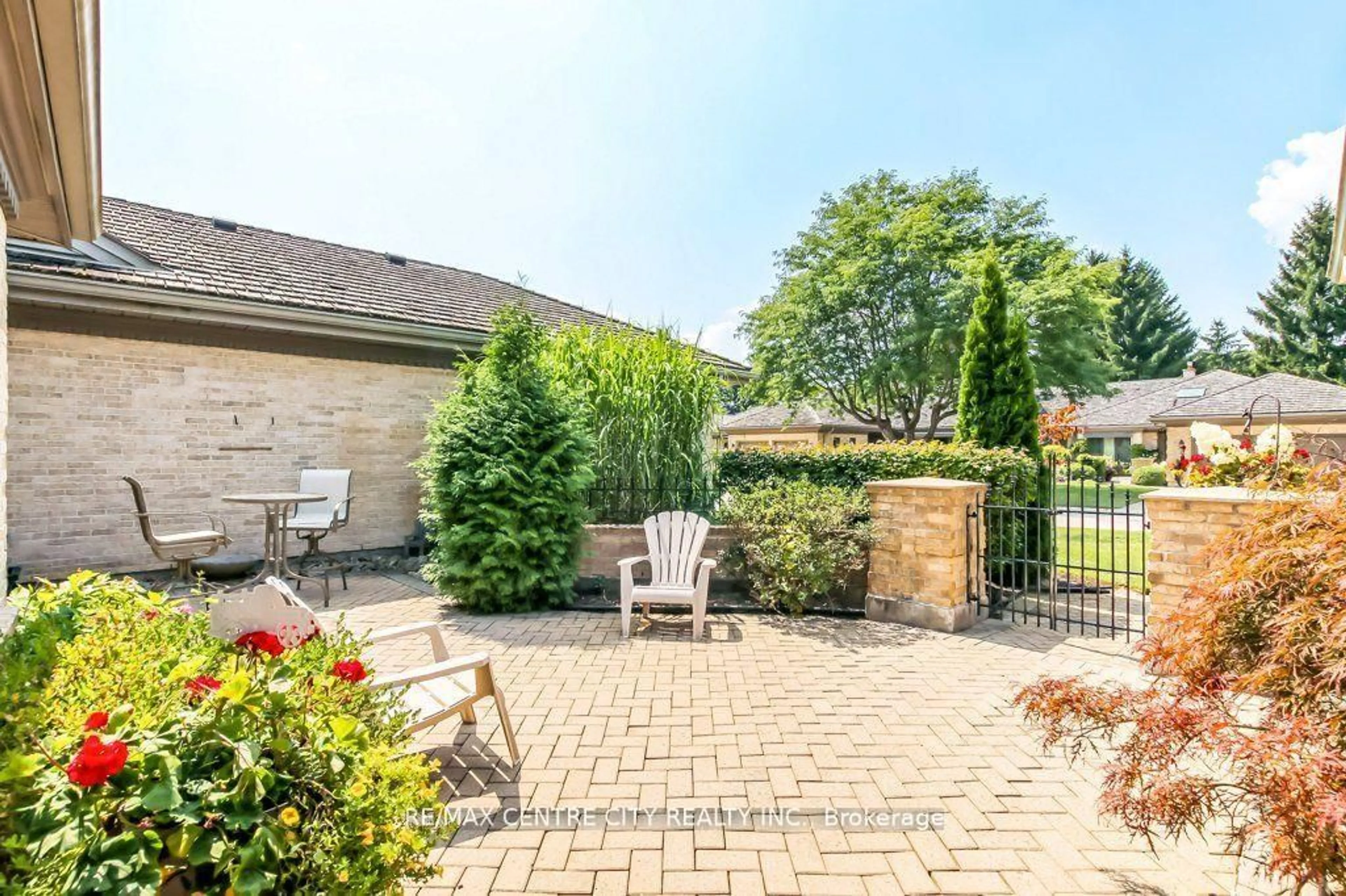 Patio, street for 1200 Riverside Dr #27, London North Ontario N6H 5C6