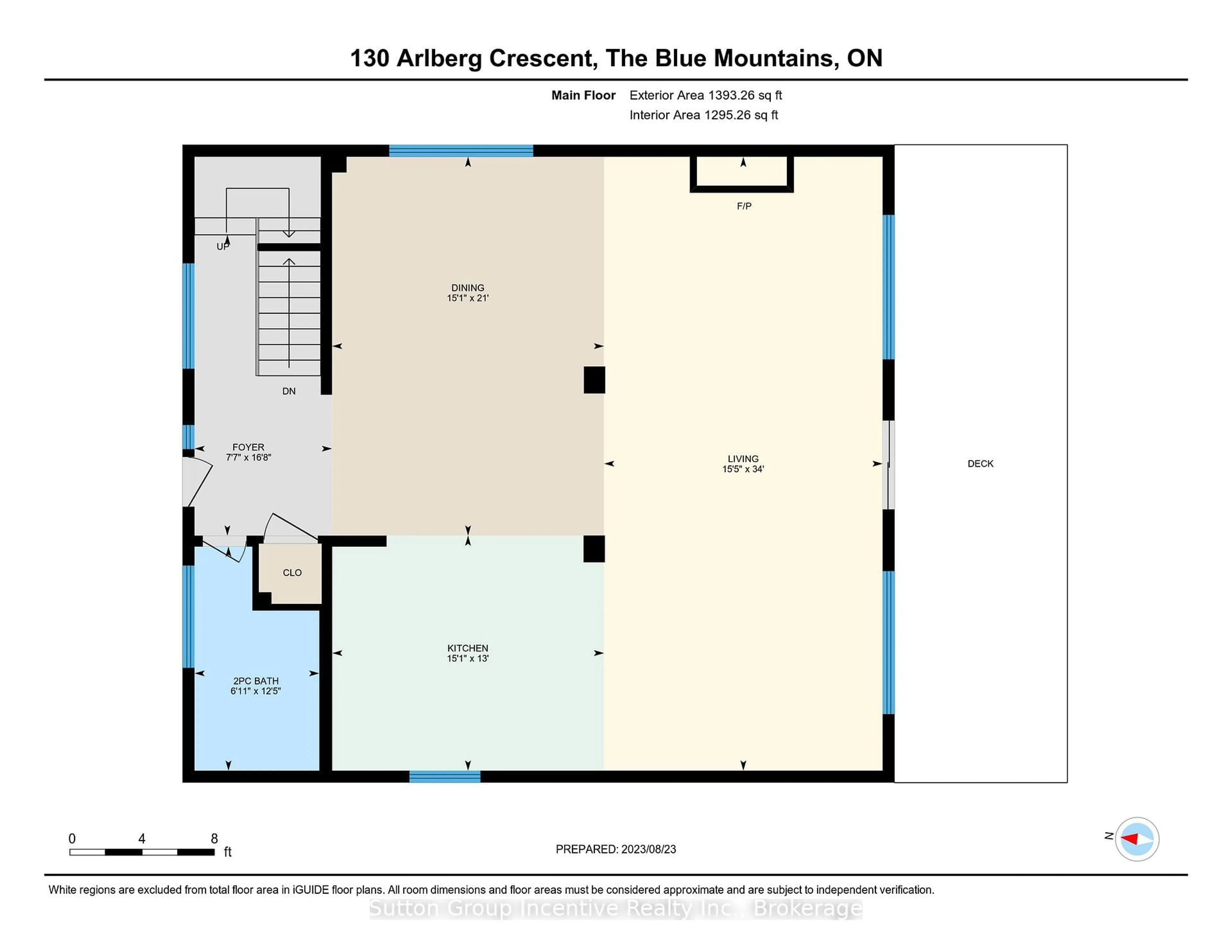 Floor plan for 130 Arlberg Cres #A15, Blue Mountains Ontario L9Y 0N3