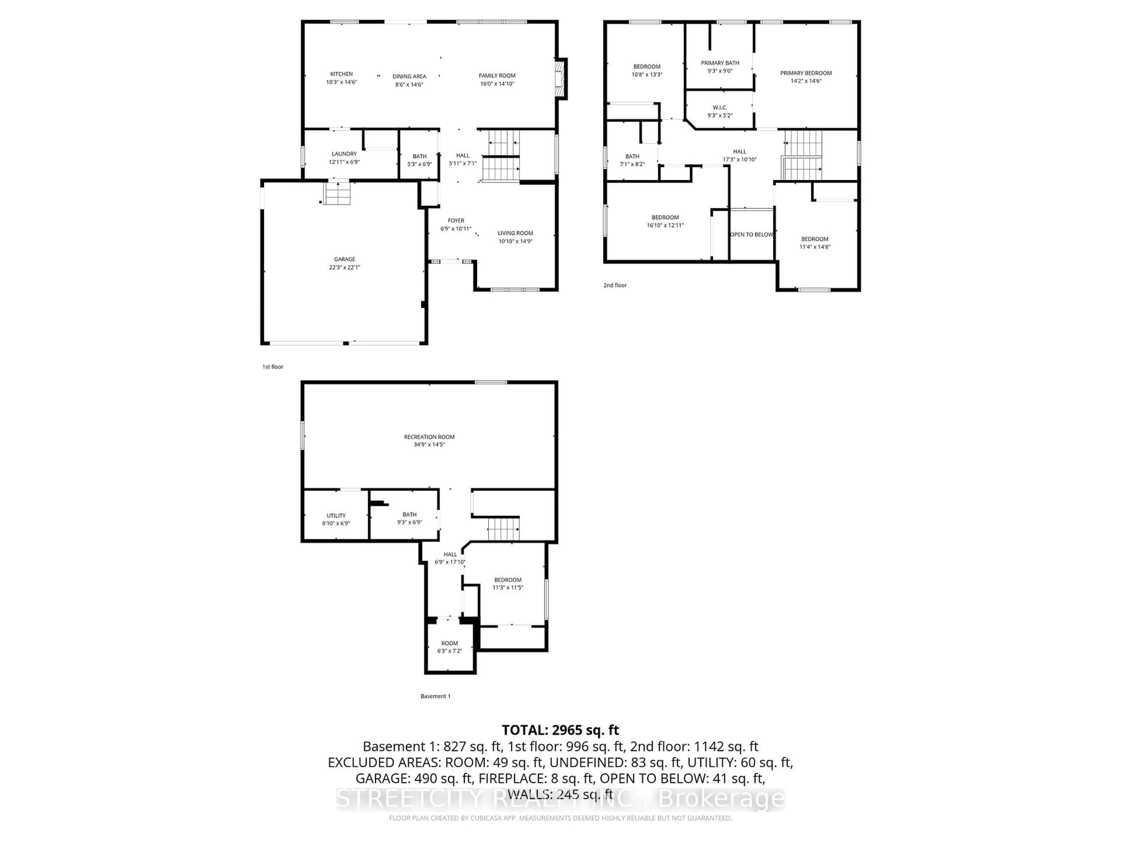 Floor plan for 6540 Upper Canada Cross, London South Ontario N6P 0B9