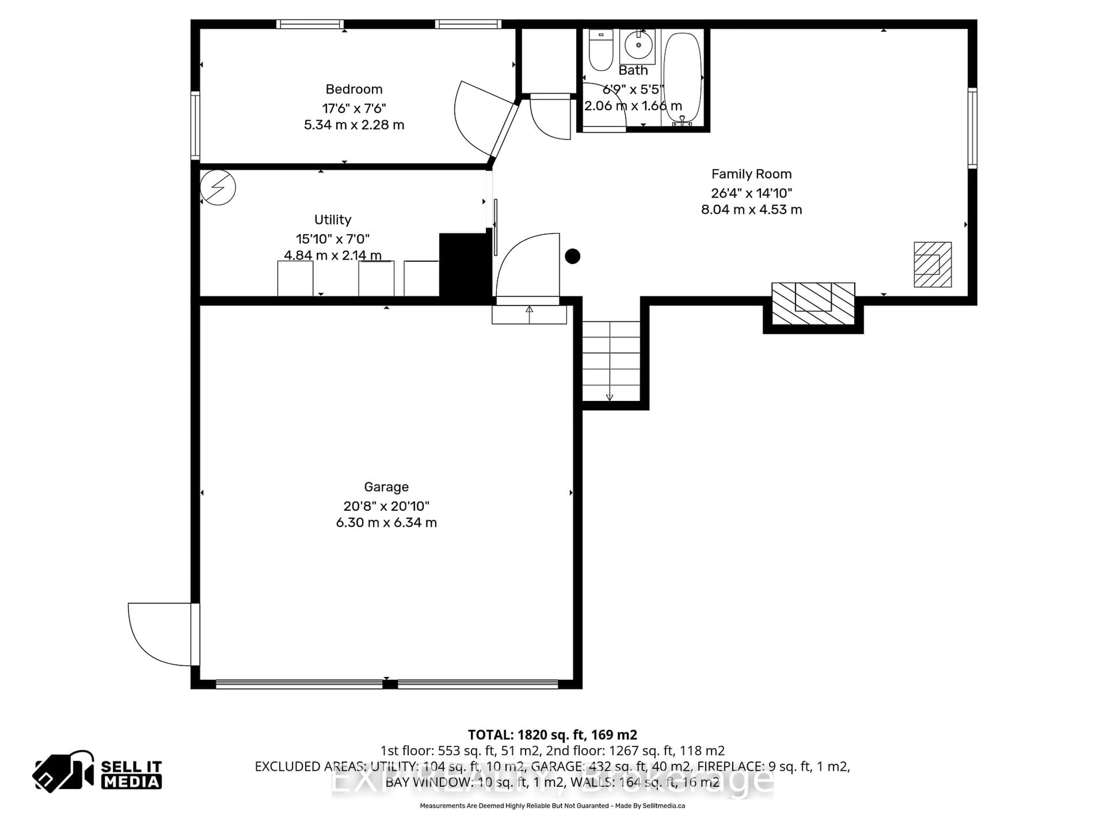Floor plan for 564 Du Golf Rd, Clarence-Rockland Ontario K0A 2A0