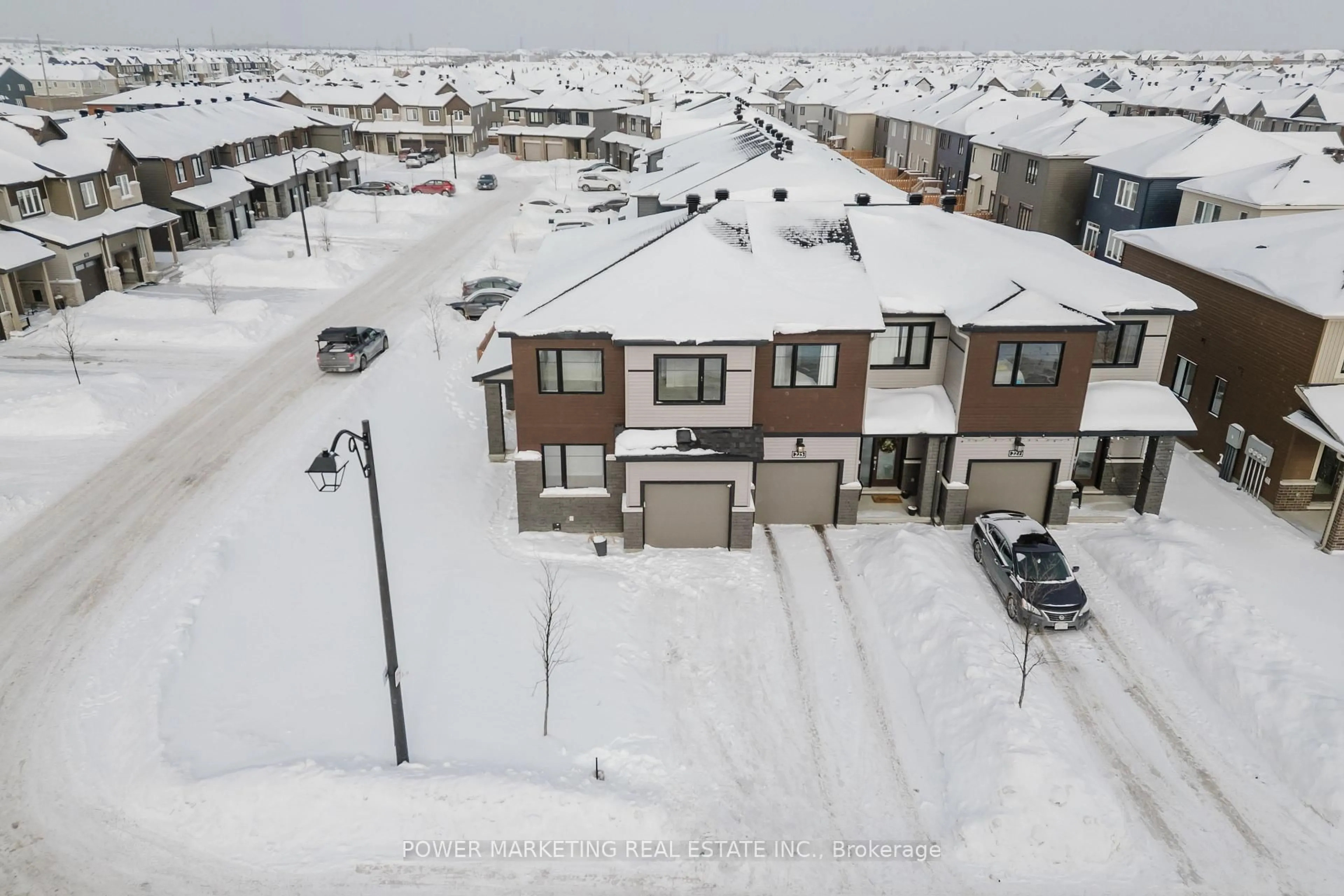 A pic from outside/outdoor area/front of a property/back of a property/a pic from drone, street for 339 BLOSSOM PASS Terr, Ottawa Ontario K4A 5P2