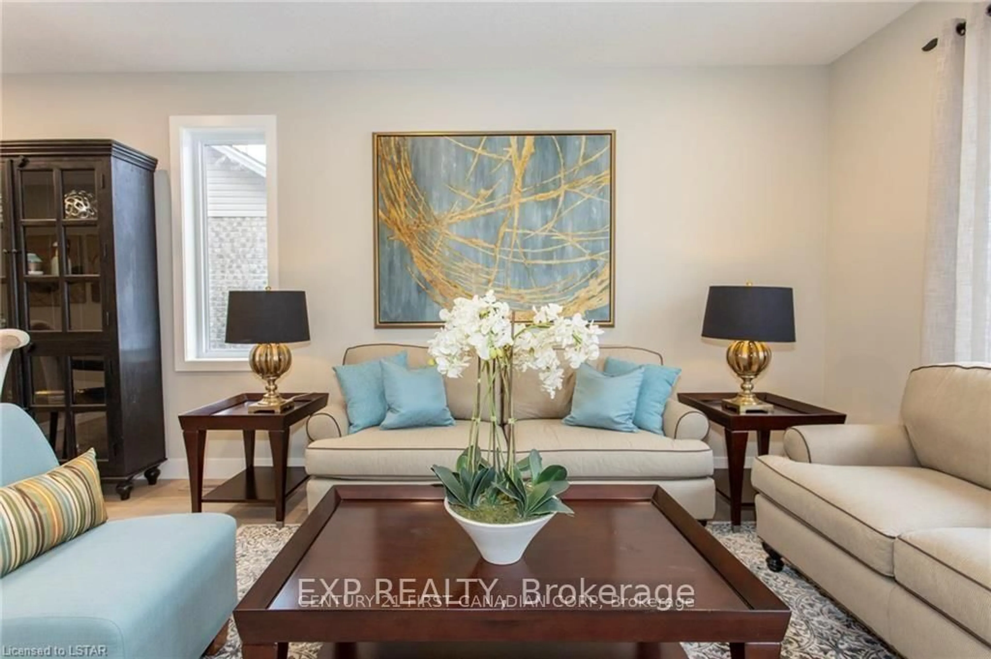 Living room with furniture, unknown for 2244 Evans Blvd, London South Ontario N6M 0A8