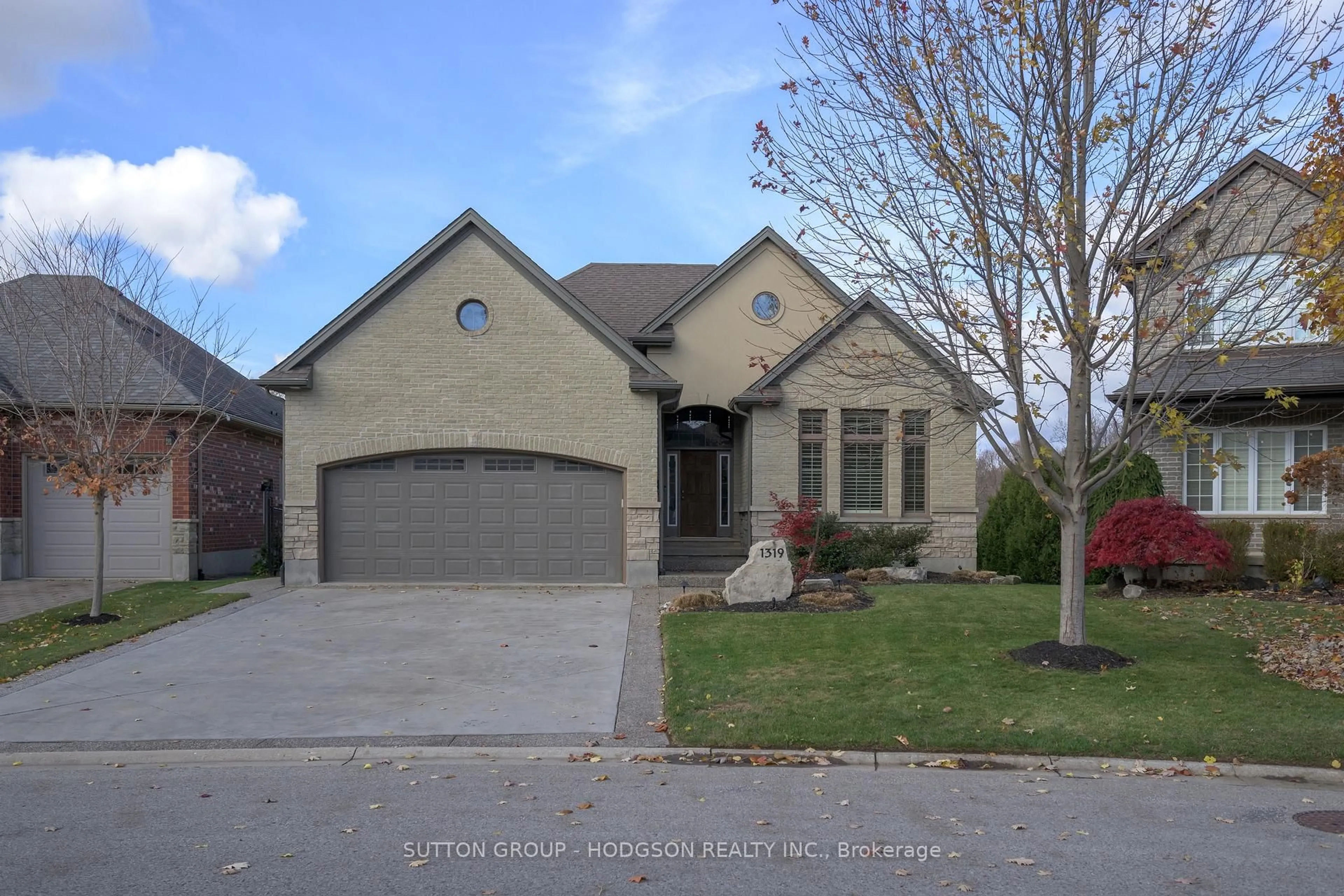 Home with brick exterior material, street for 1319 Staffordshire Rd, London North Ontario N6H 0B8