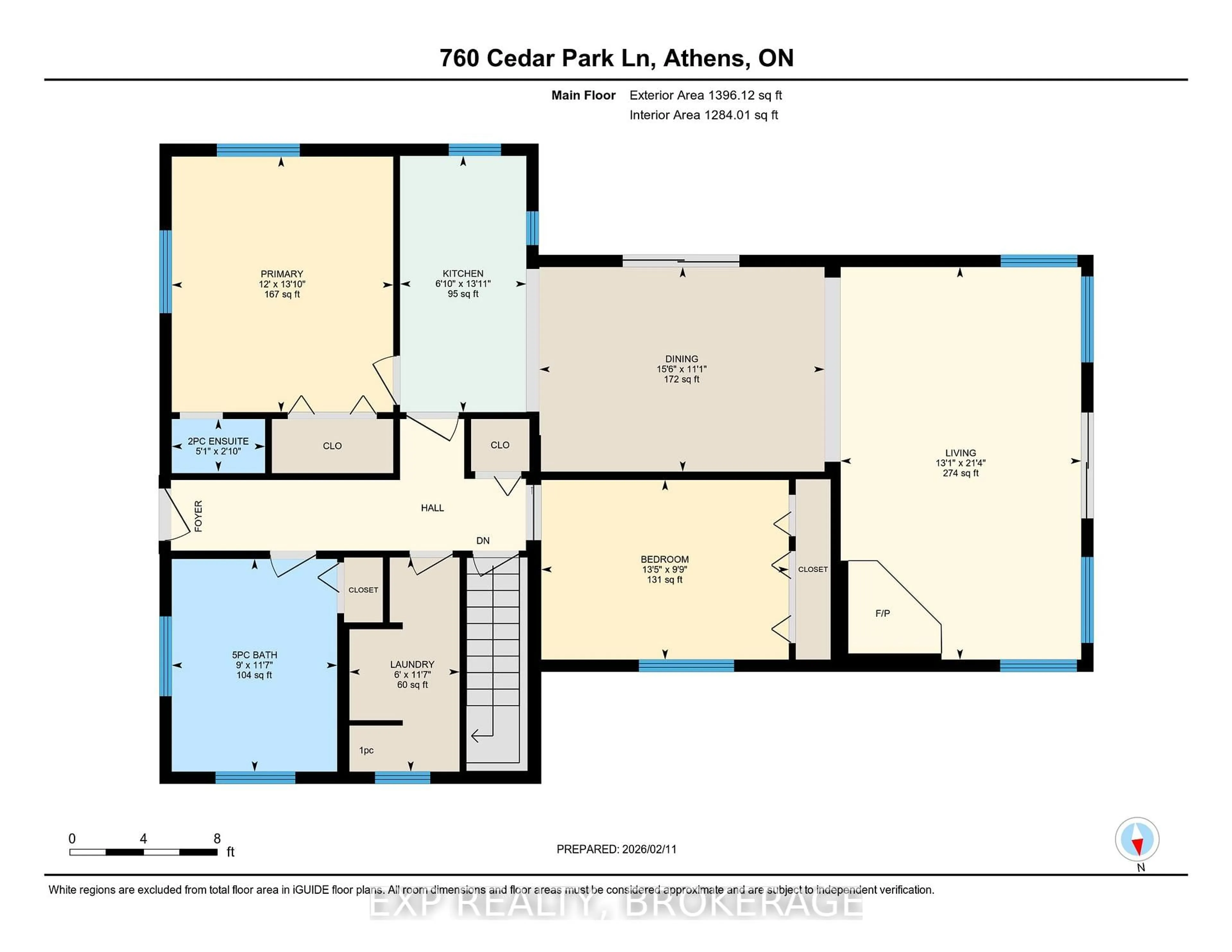 Floor plan for 760 CEDAR PARK Lane, Athens Ontario K0E 1B0