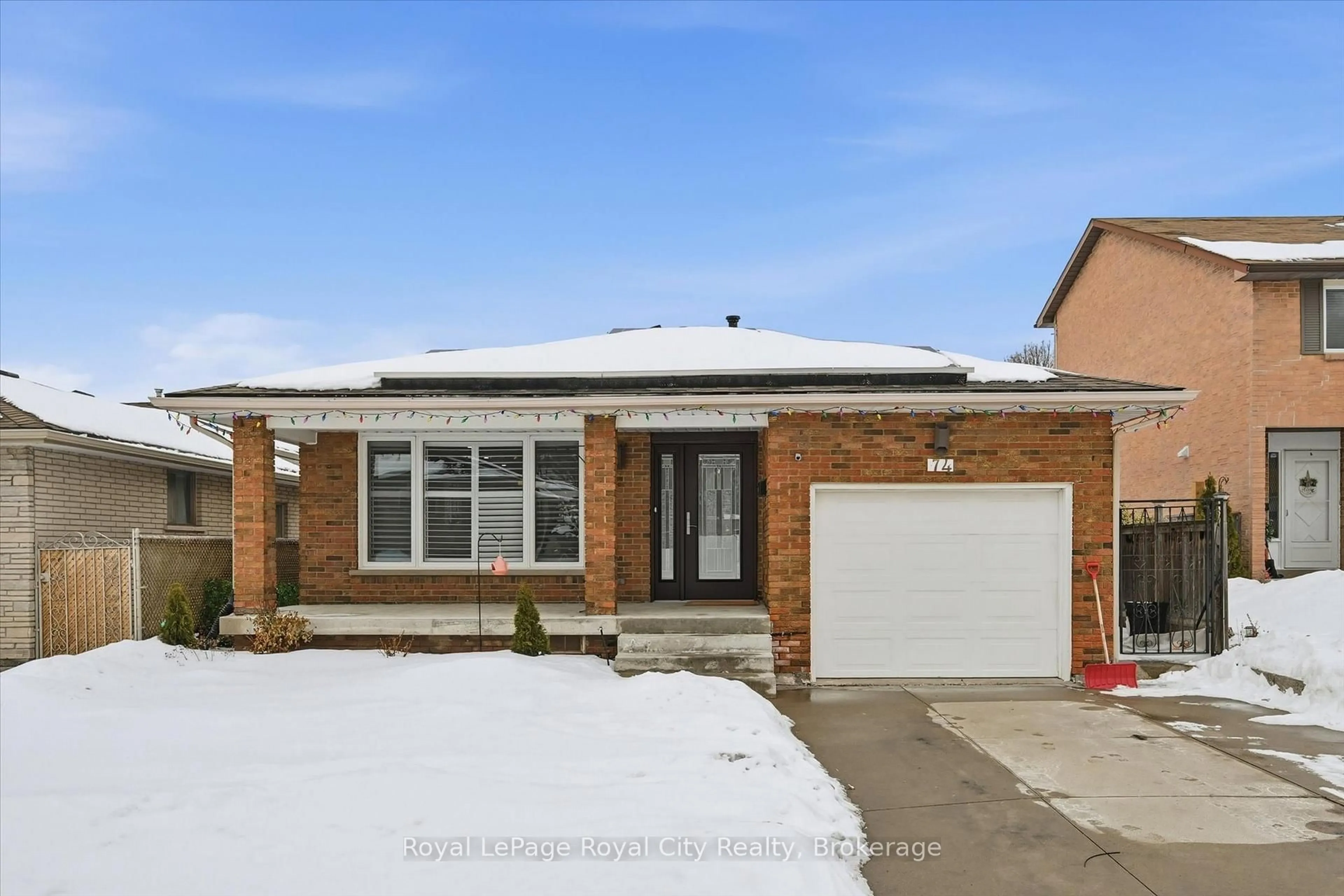 Home with brick exterior material, street for 74 Summercrest Dr, Hamilton Ontario L8K 6G6