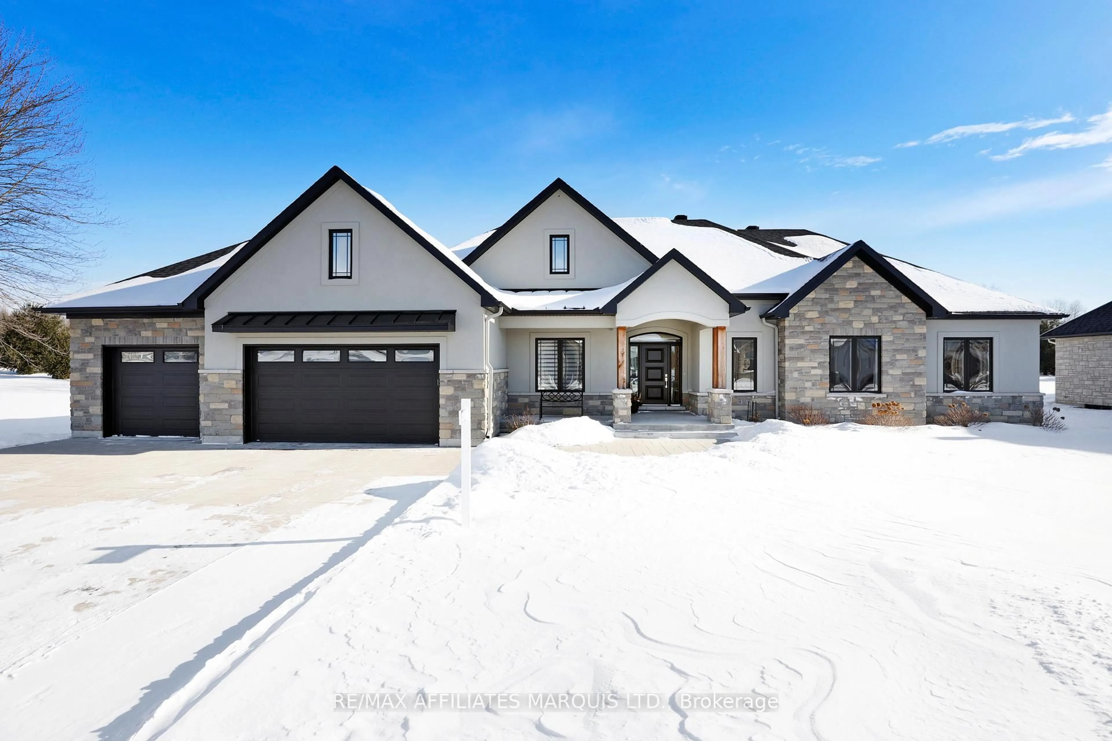 Home with brick exterior material, street for 18150 St Laurent Blvd, South Glengarry Ontario K6H 0G7