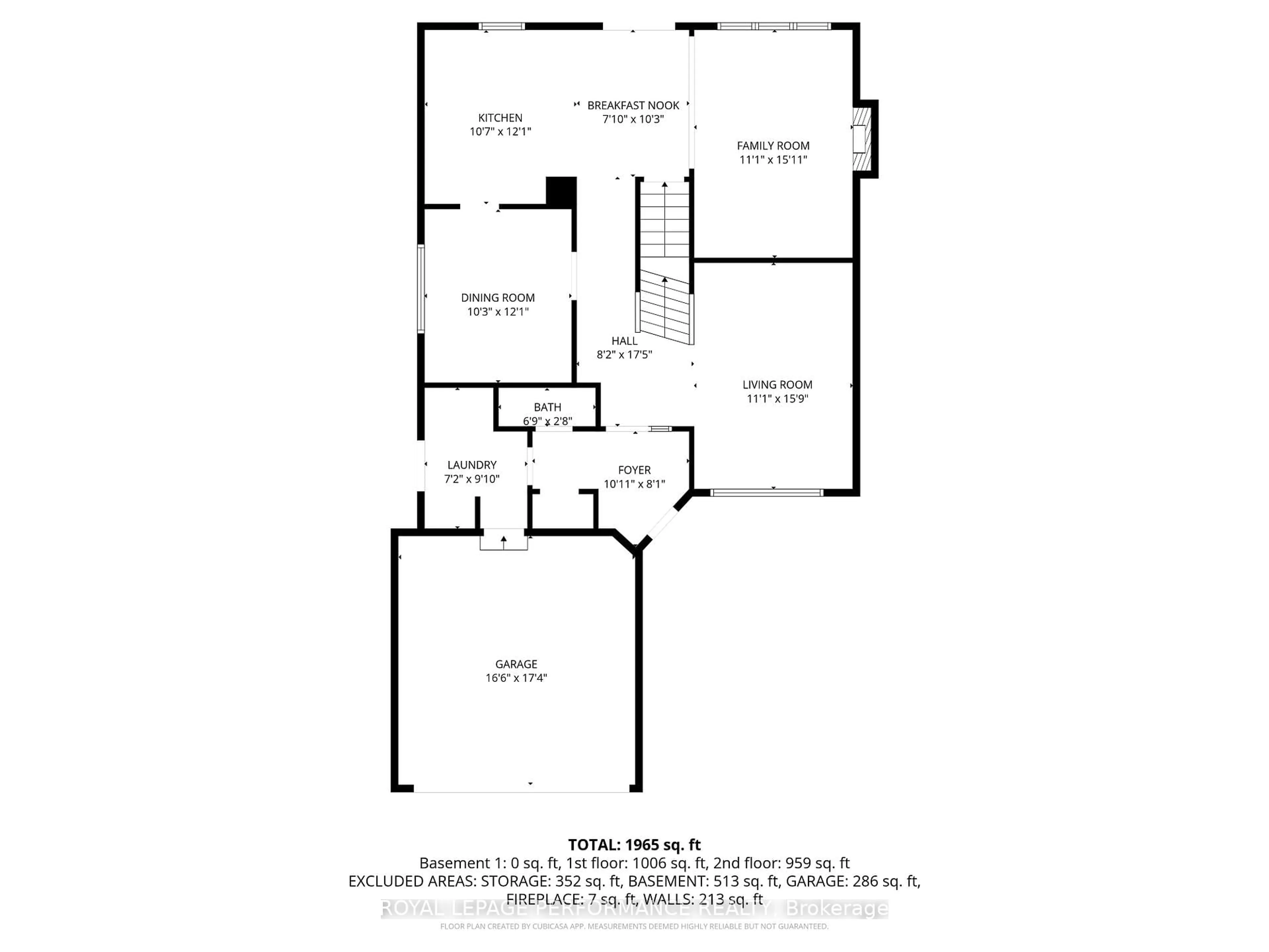 Floor plan for 10 Ellisson Way, Ottawa Ontario K1G 4N8