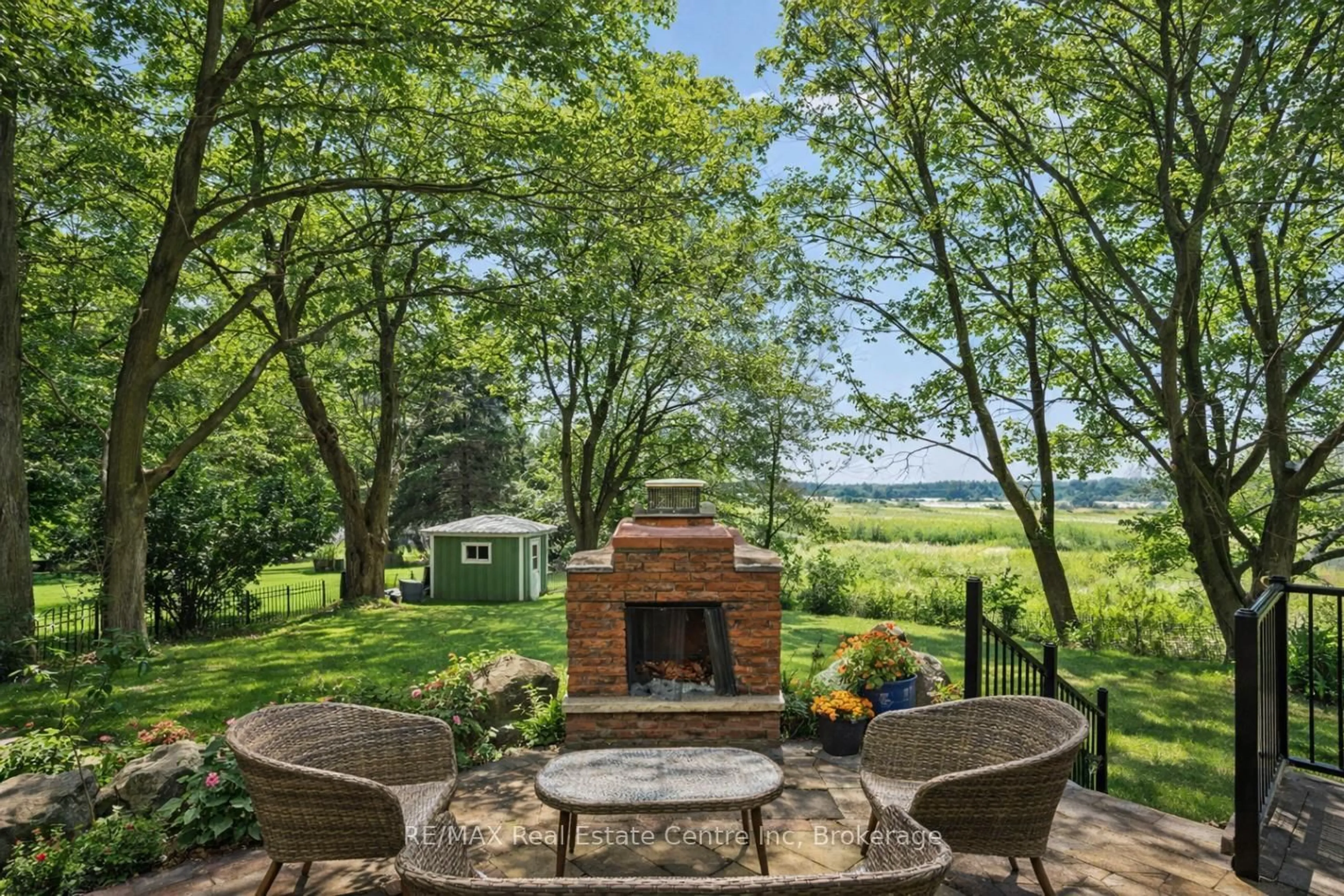 Patio, water/lake/river/ocean view for 4027 HWY 6 S, Puslinch Ontario N0B 2J0