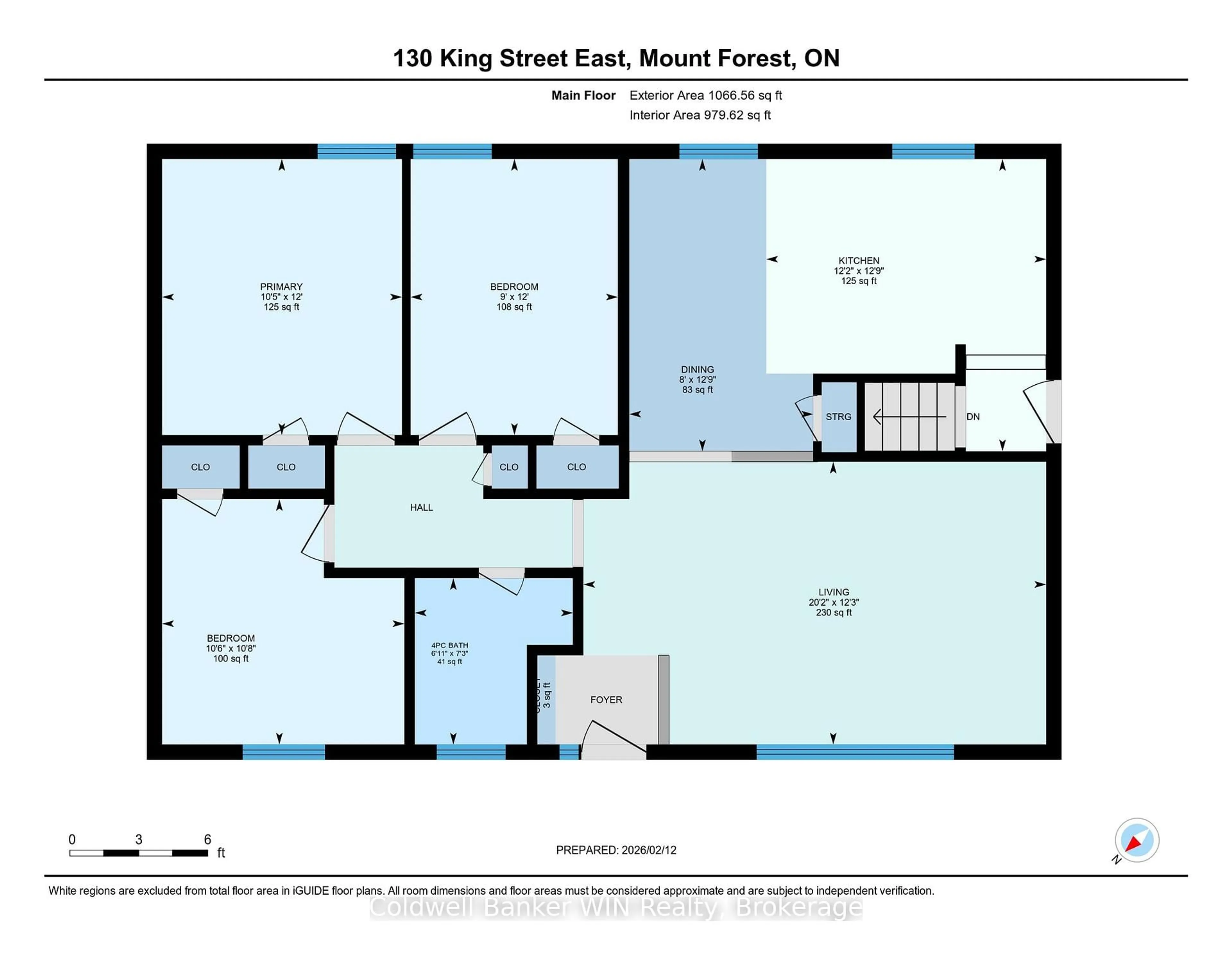 Floor plan for 130 King St, Wellington North Ontario N0G 2L2
