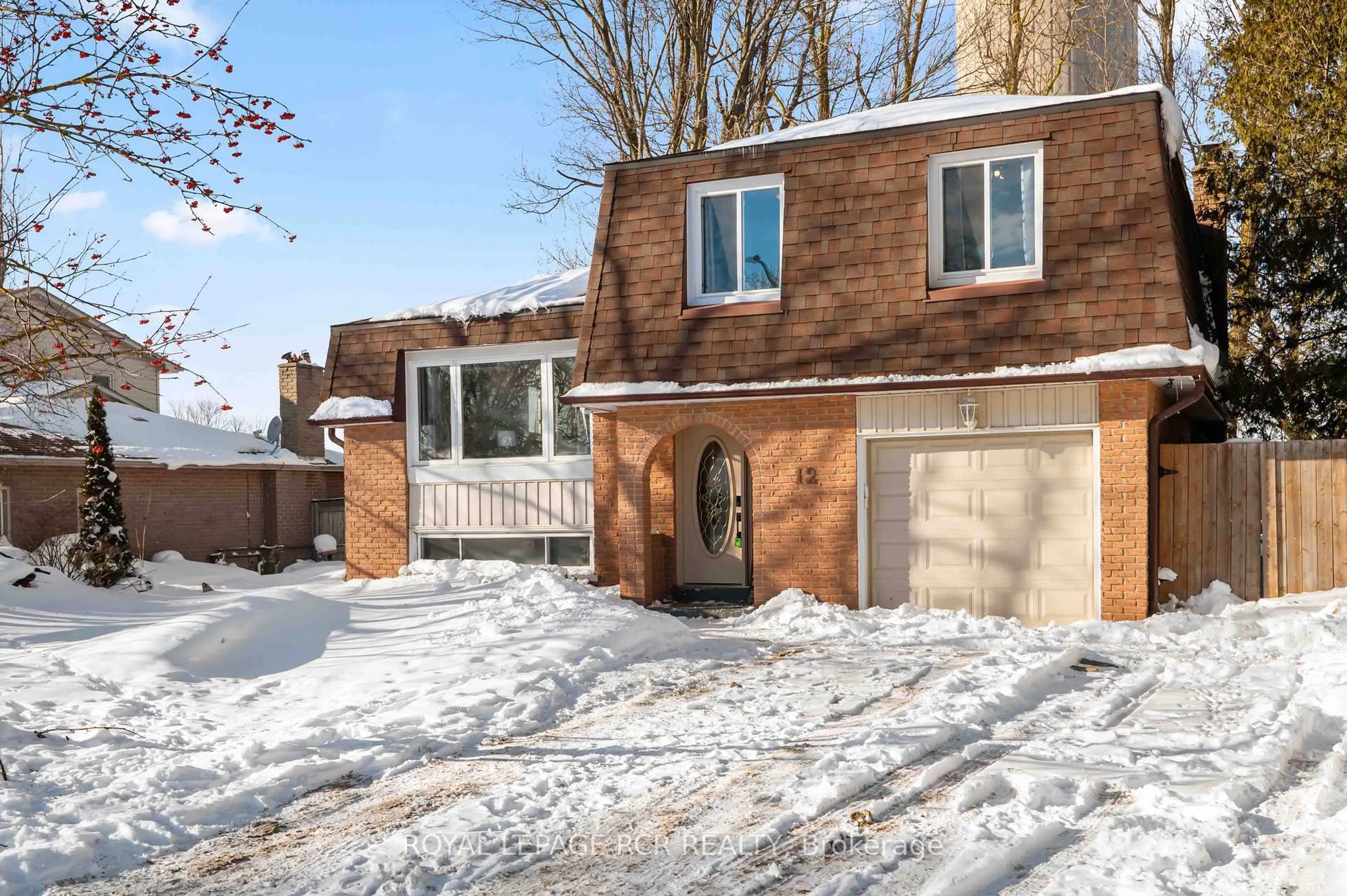 Home with brick exterior material, street for 12 Luther Rd, East Luther Grand Valley Ontario L9W 5R1