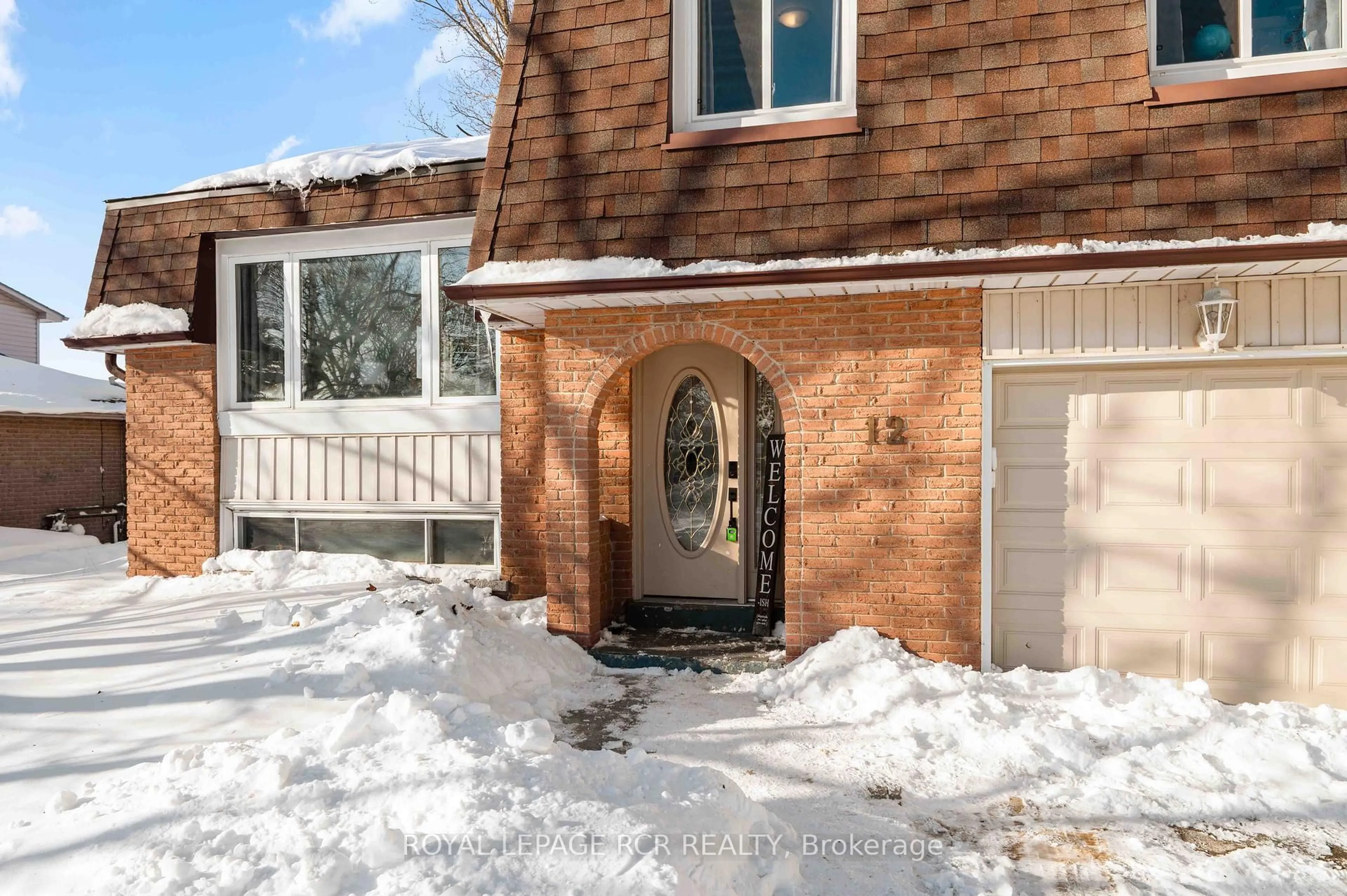 Home with brick exterior material, street for 12 Luther Rd, East Luther Grand Valley Ontario L9W 5R1