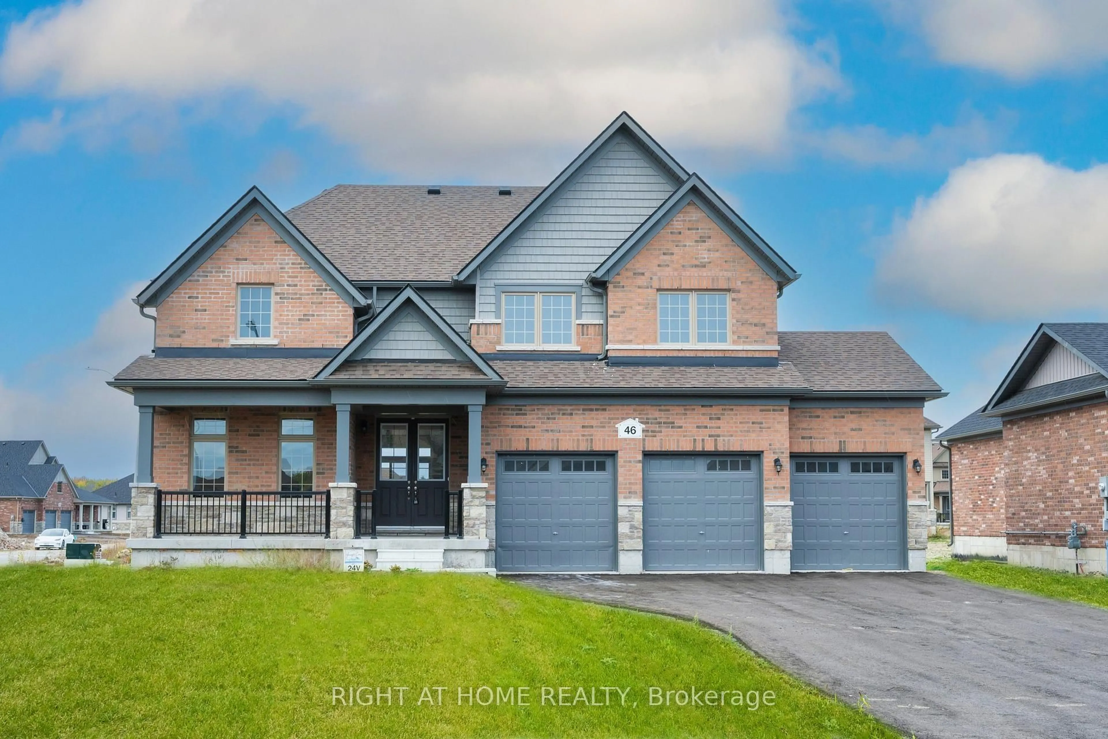 Home with brick exterior material, street for 46 East Vista Terr, Quinte West Ontario K0K 1L0