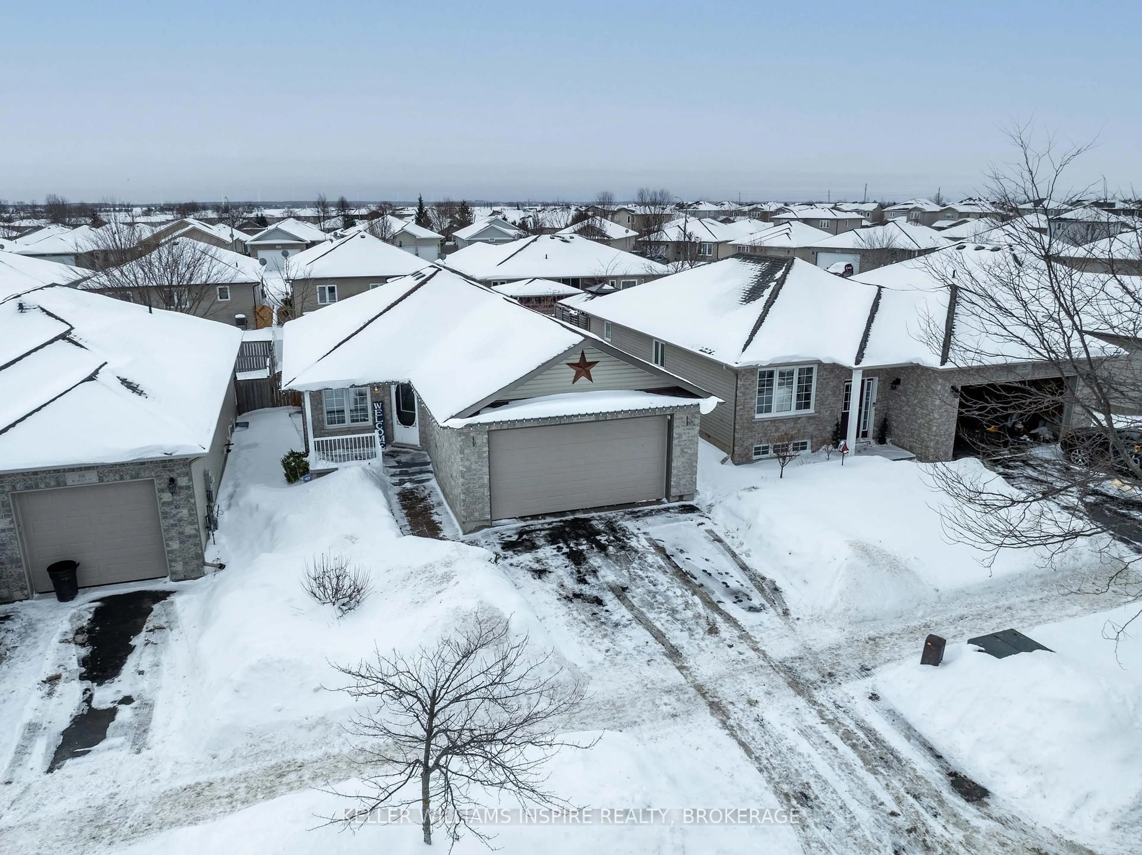 A pic from outside/outdoor area/front of a property/back of a property/a pic from drone, street for 120 Blakely St, Loyalist Ontario K7N 0A6