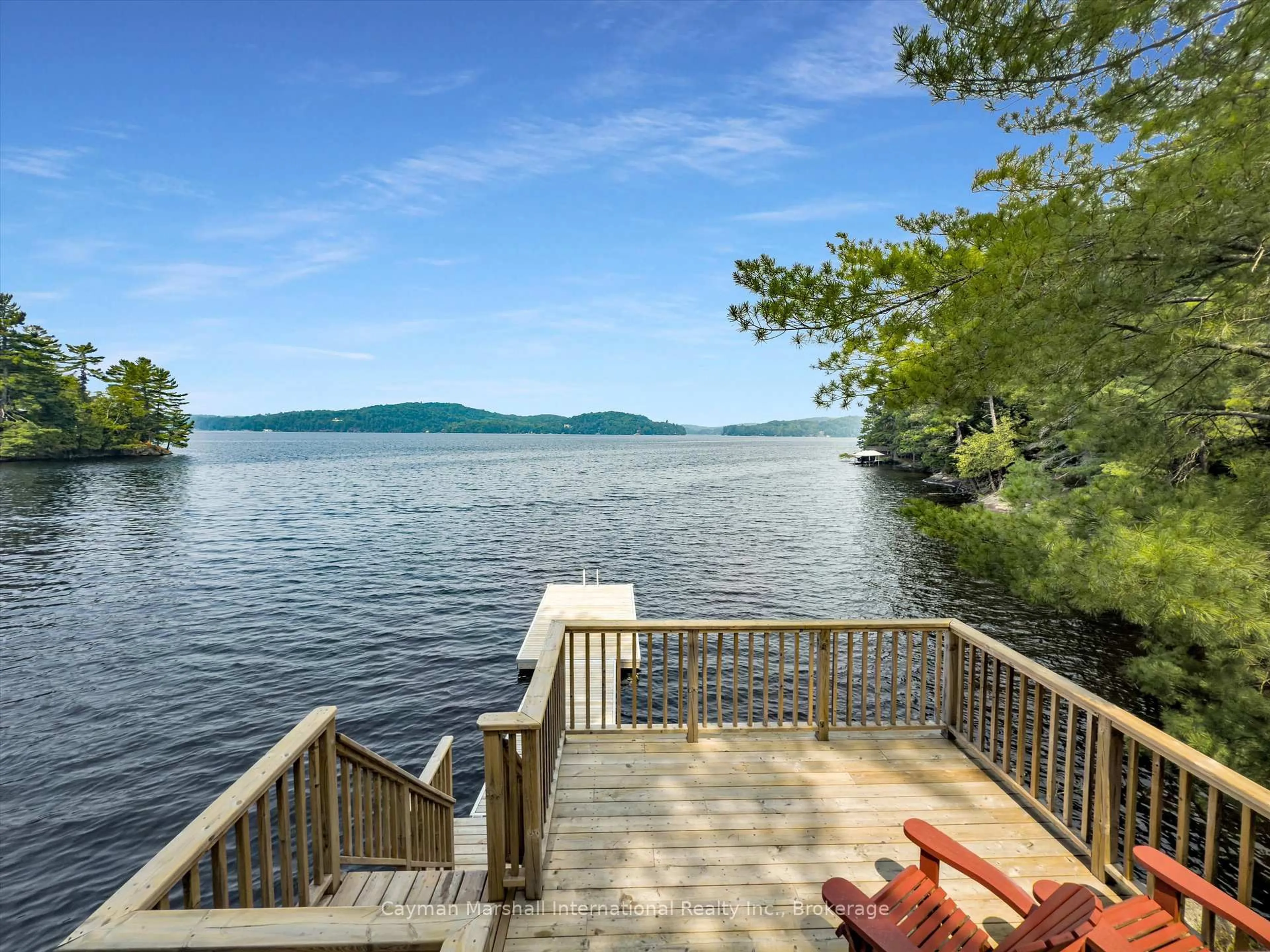 Patio, water/lake/river/ocean view for 3-1030 Raven Hill Rd, Lake of Bays Ontario P0A 1H0