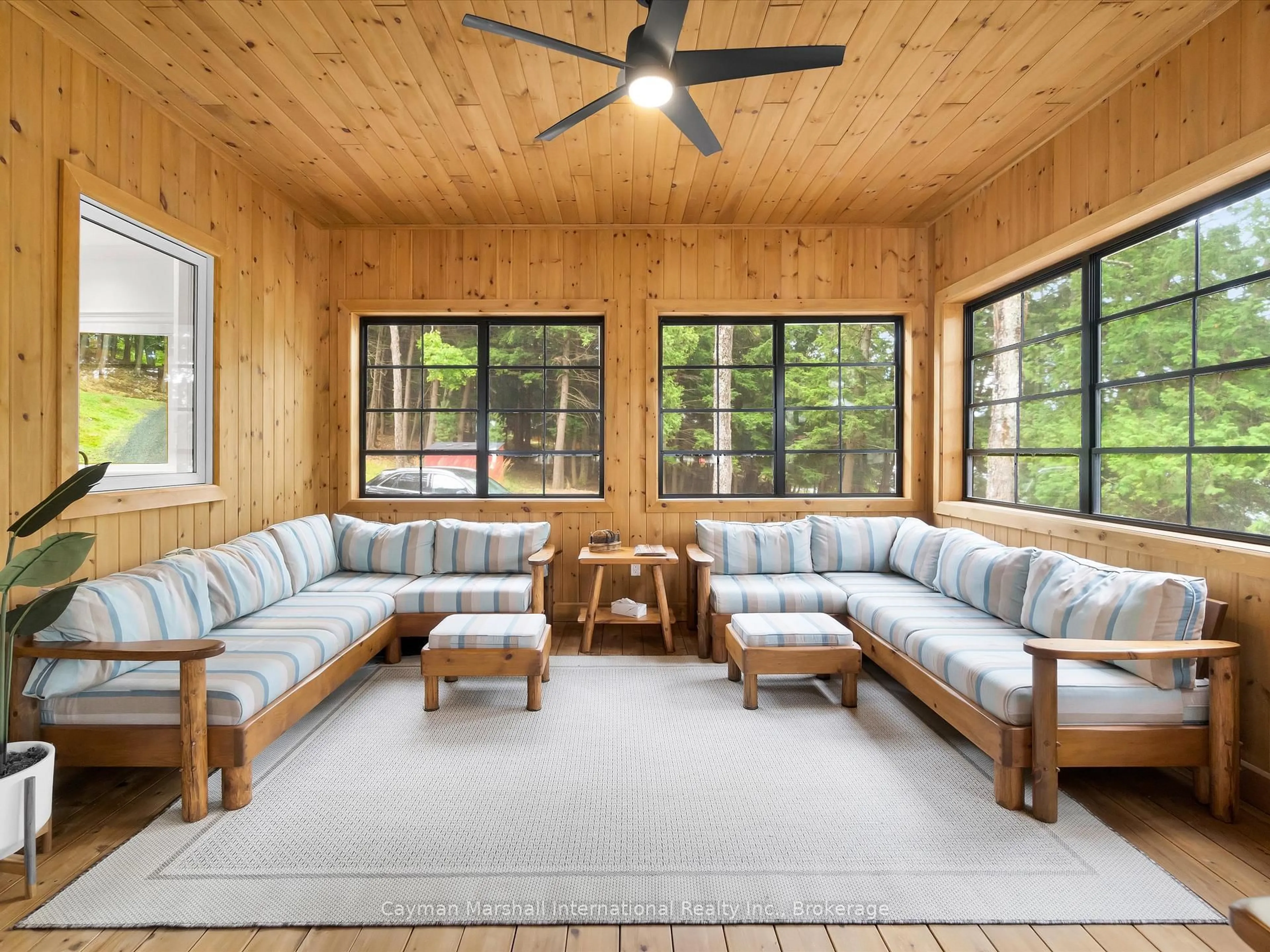 Living room with furniture, unknown for 3-1030 Raven Hill Rd, Lake of Bays Ontario P0A 1H0