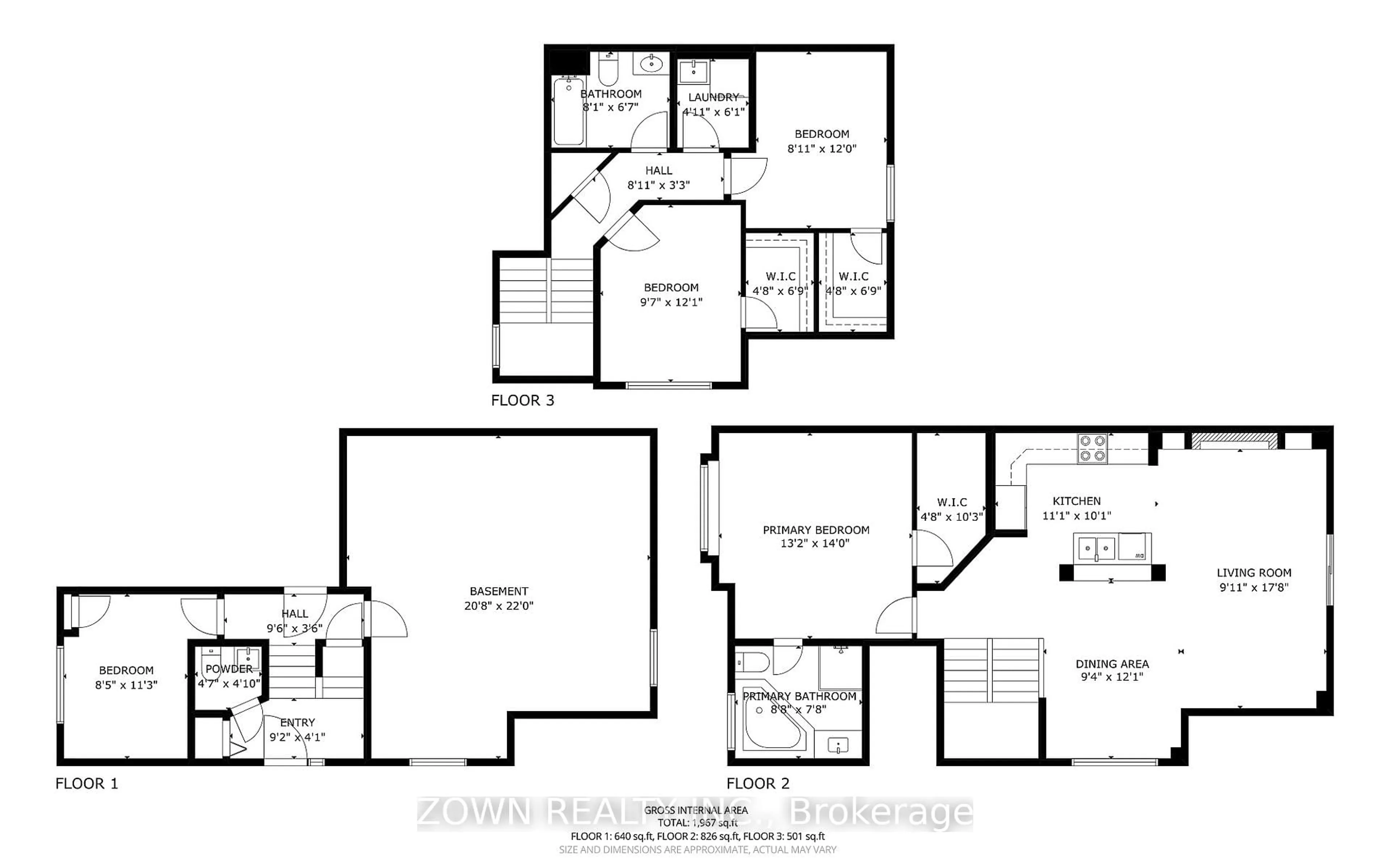 Floor plan for 242 UPPER MOUNT ALBION Rd #42, Hamilton Ontario L8J 0B1