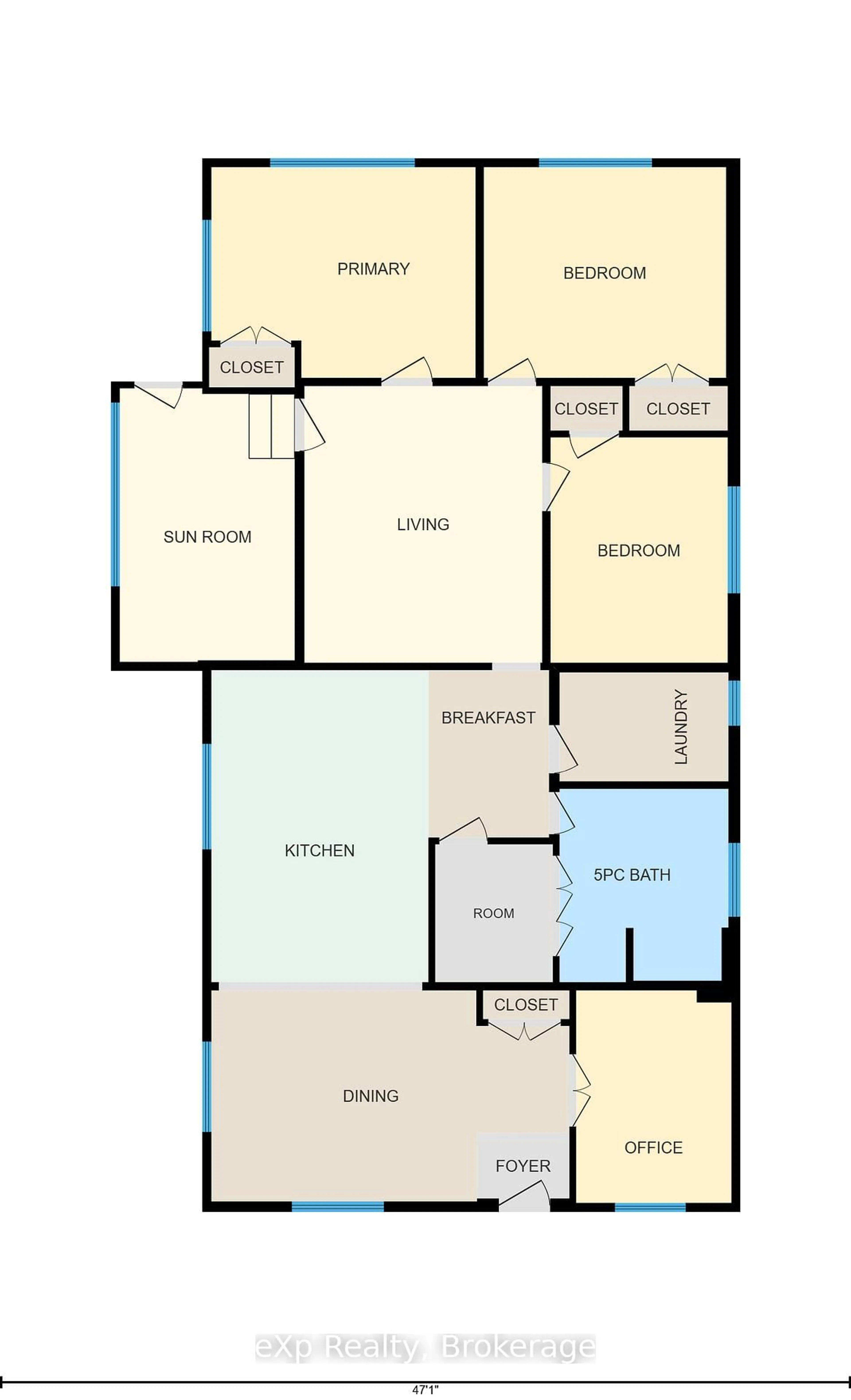 Floor plan for 221 Queen St, Chatham-Kent Ontario N0P 1T0