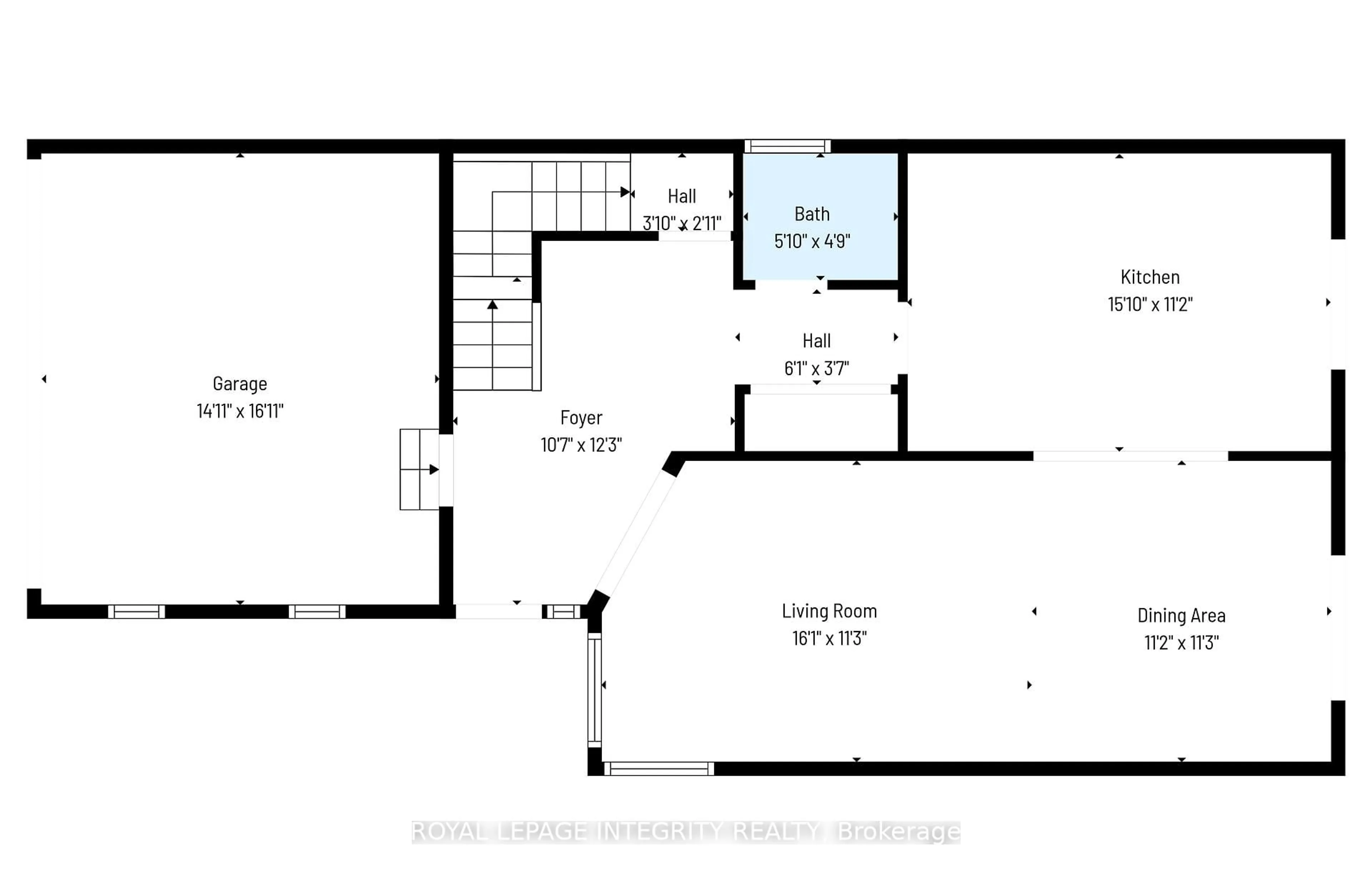 Floor plan for 83 Saddle Cres, Ottawa Ontario K1G 5L3
