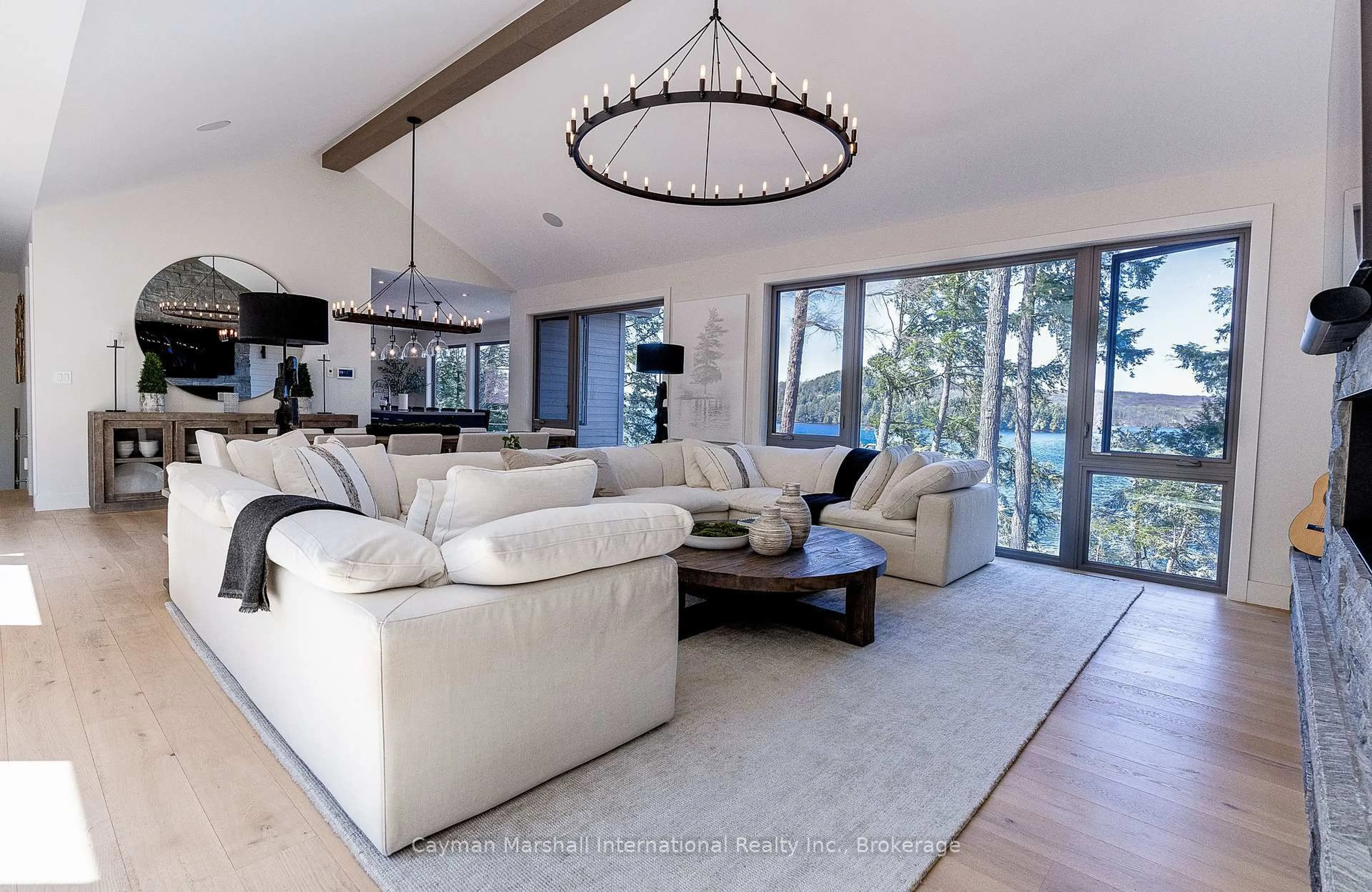 Living room with furniture, unknown for 124 Claren Cres, Huntsville Ontario P1H 2J2